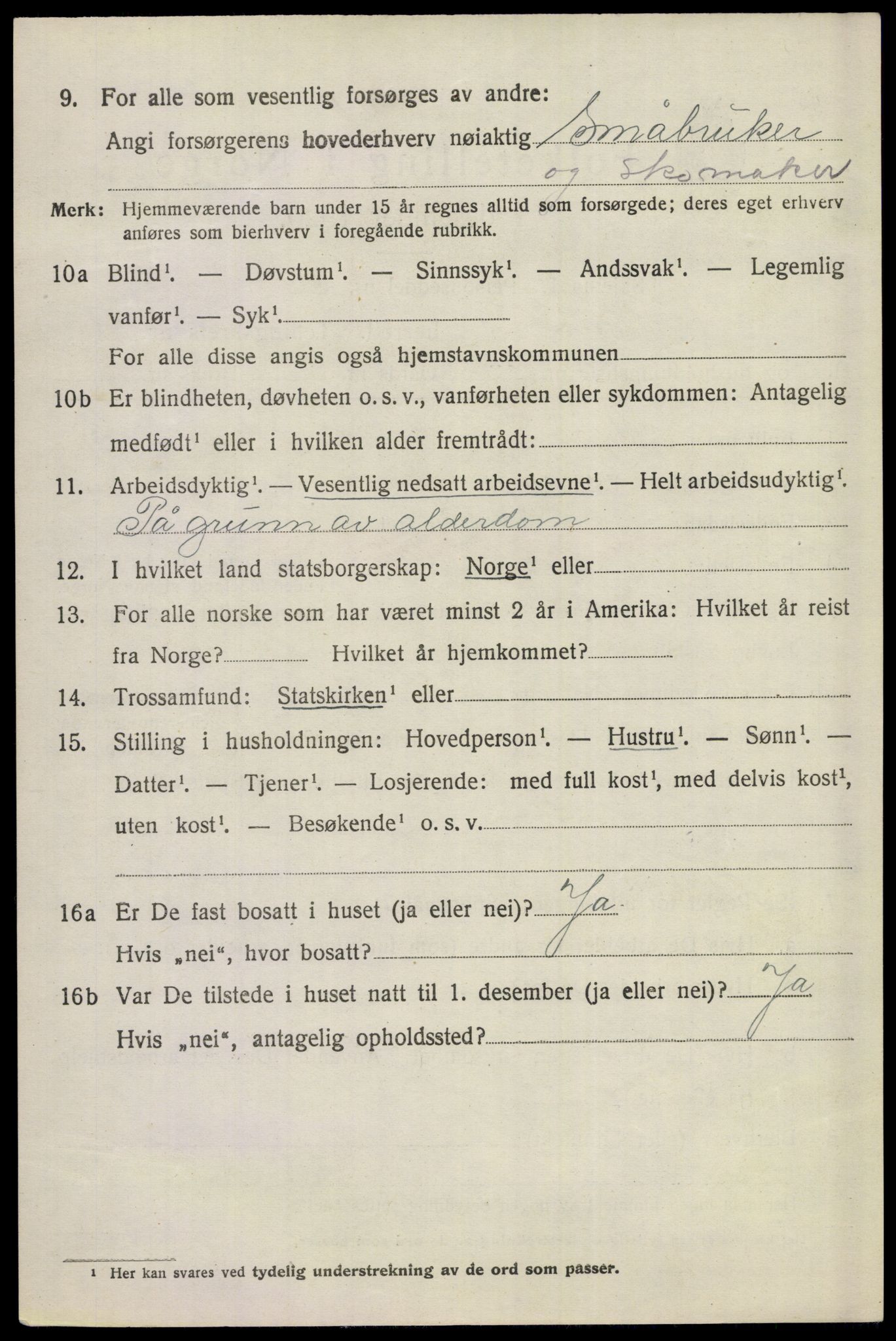 SAKO, 1920 census for Ål, 1920, p. 5785