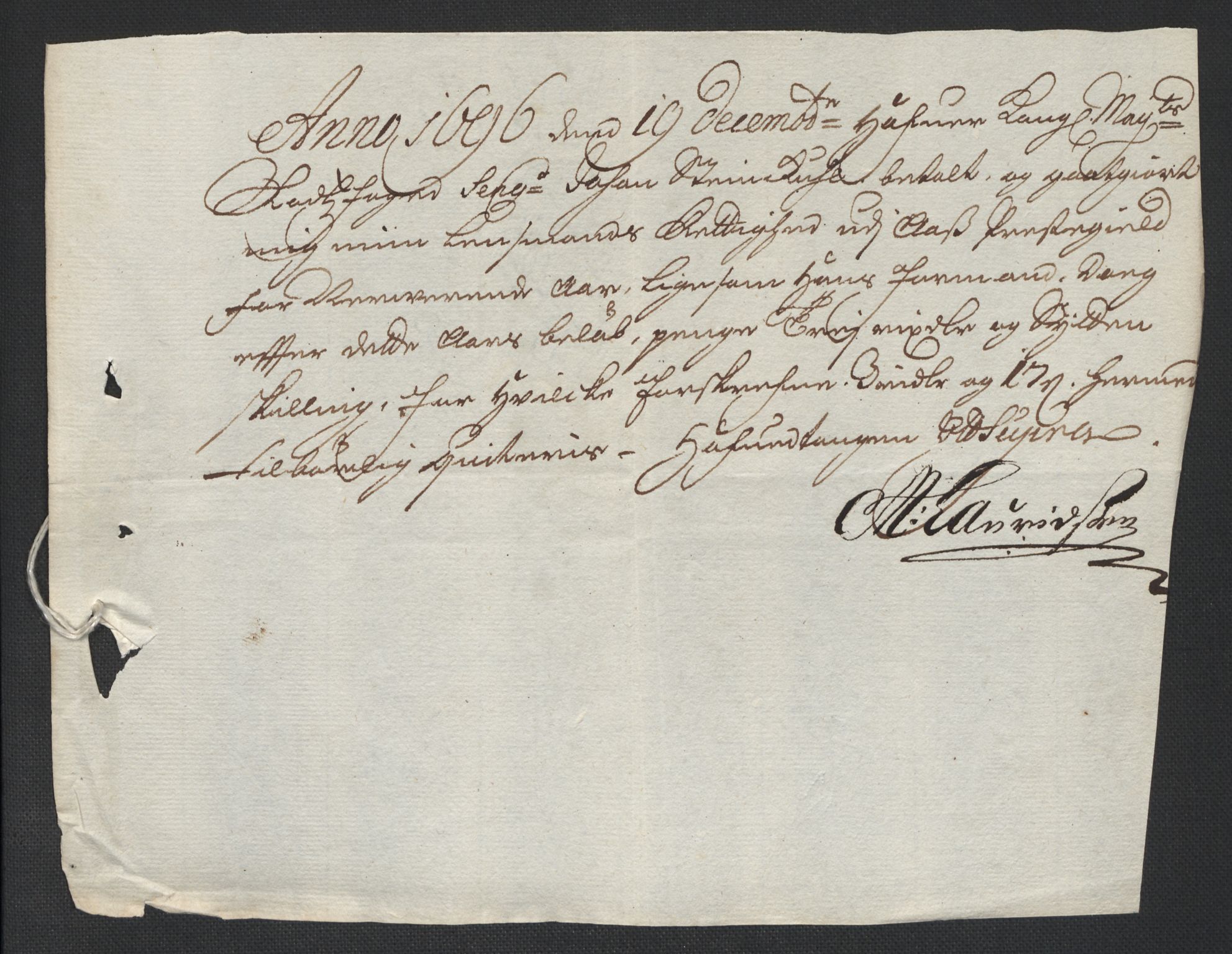 Rentekammeret inntil 1814, Reviderte regnskaper, Fogderegnskap, AV/RA-EA-4092/R10/L0440: Fogderegnskap Aker og Follo, 1696-1697, p. 209