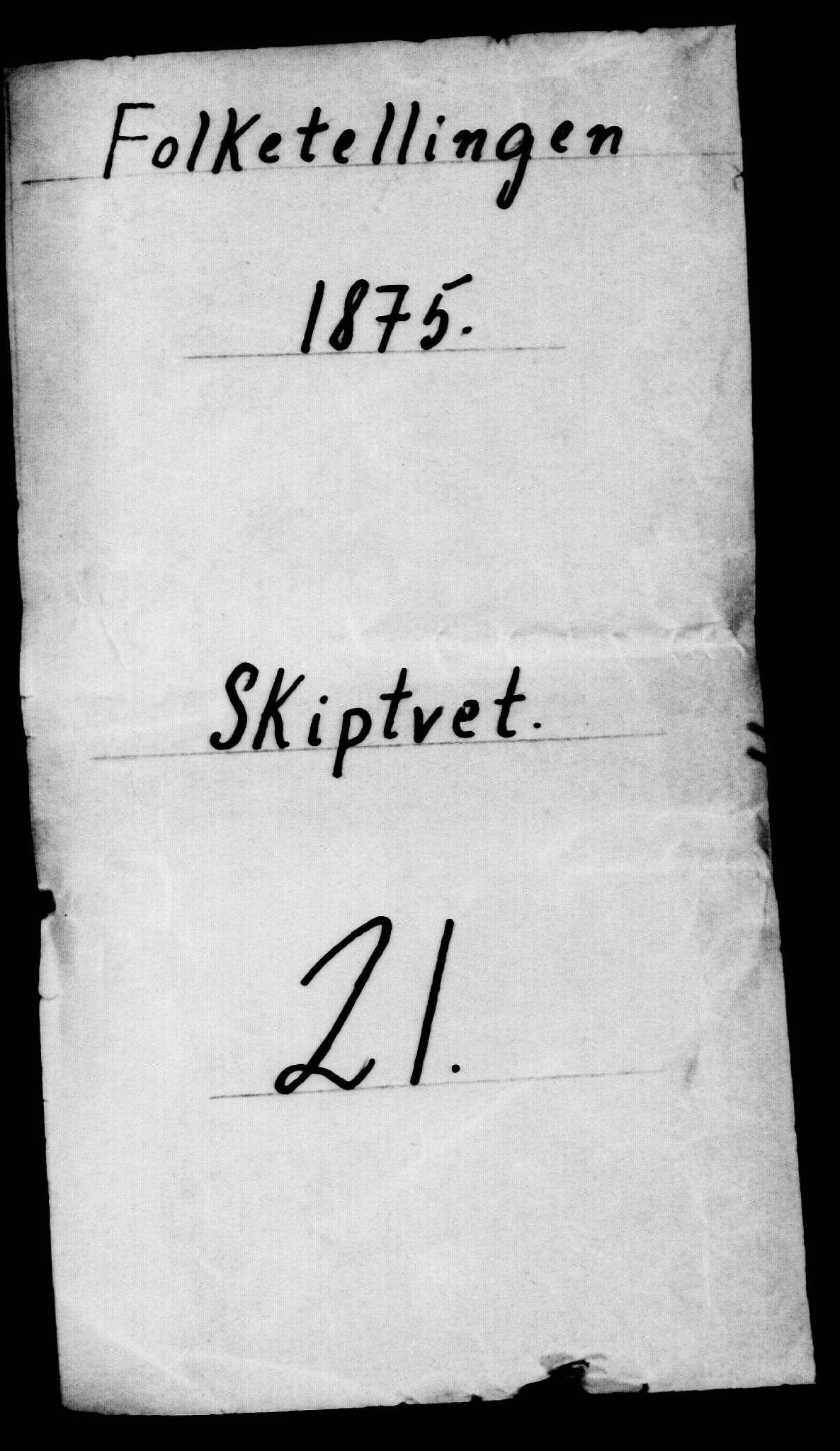 RA, 1875 census for 0127P Skiptvet, 1875, p. 25