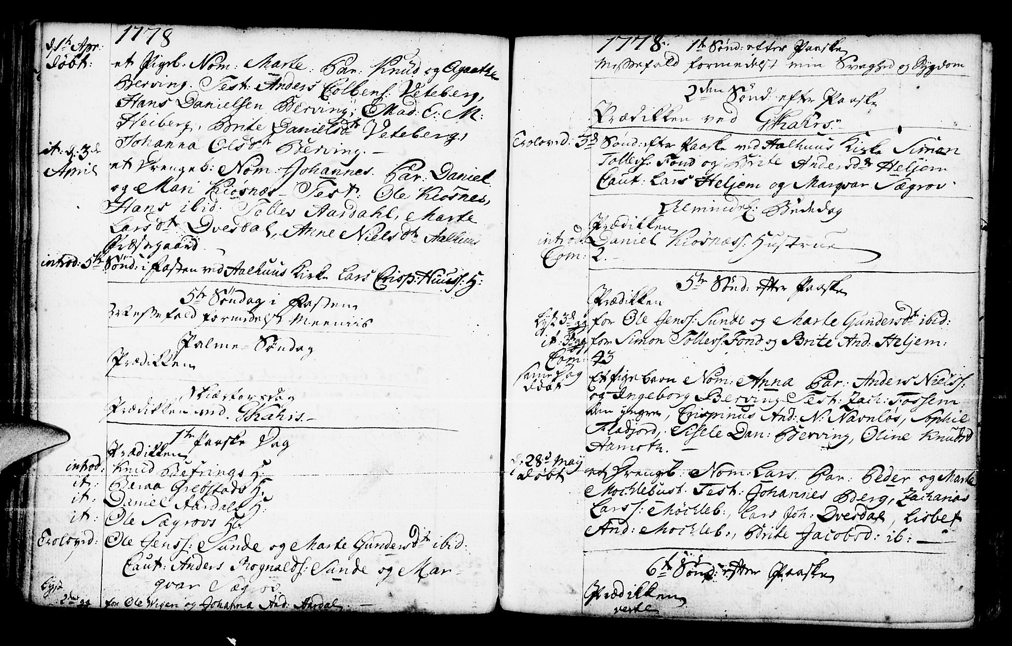 Jølster sokneprestembete, AV/SAB-A-80701/H/Haa/Haaa/L0004: Parish register (official) no. A 4, 1749-1789, p. 153