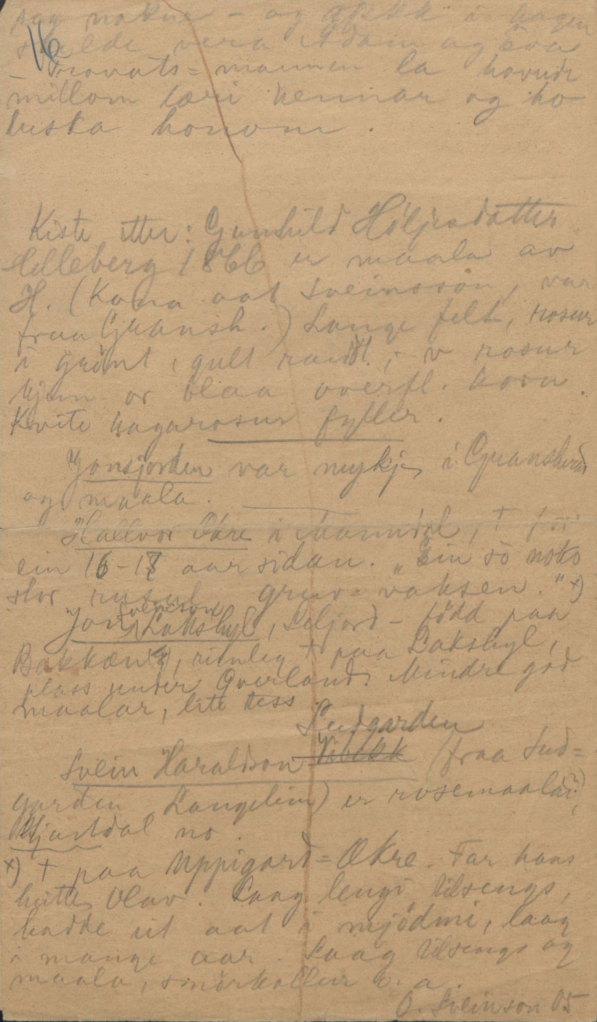Rikard Berge, TEMU/TGM-A-1003/F/L0004/0045: 101-159 / 148 Folkekunst o.a. Ein smed. Smelluppen. byrsesmed - godt skot., 1910-1950, p. 16