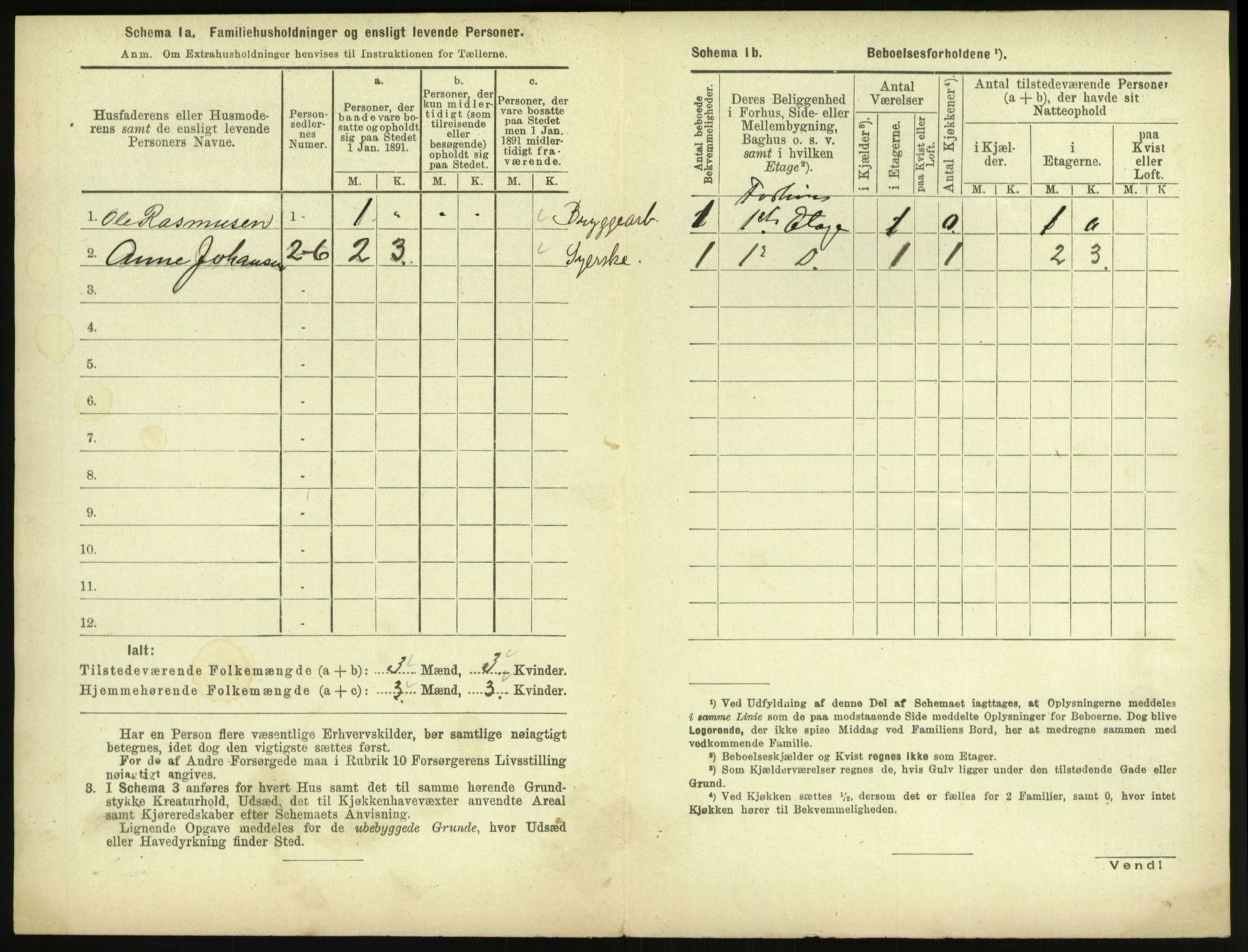 RA, 1891 census for 1601 Trondheim, 1891, p. 1981