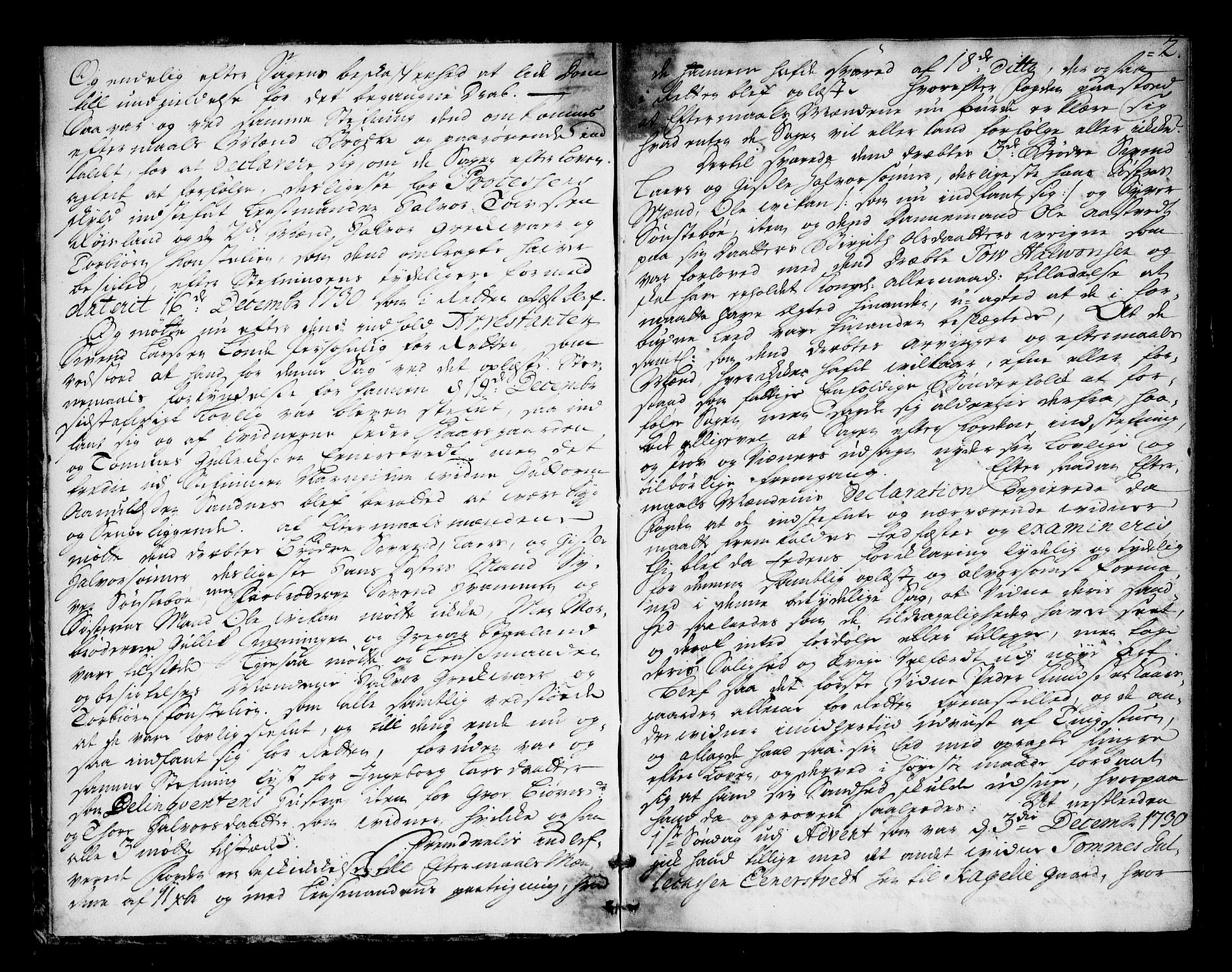 Numedal og Sandsvær sorenskriveri, AV/SAKO-A-128/F/Fa/Faa/L0061: Tingbok, 1731, p. 1b-2a