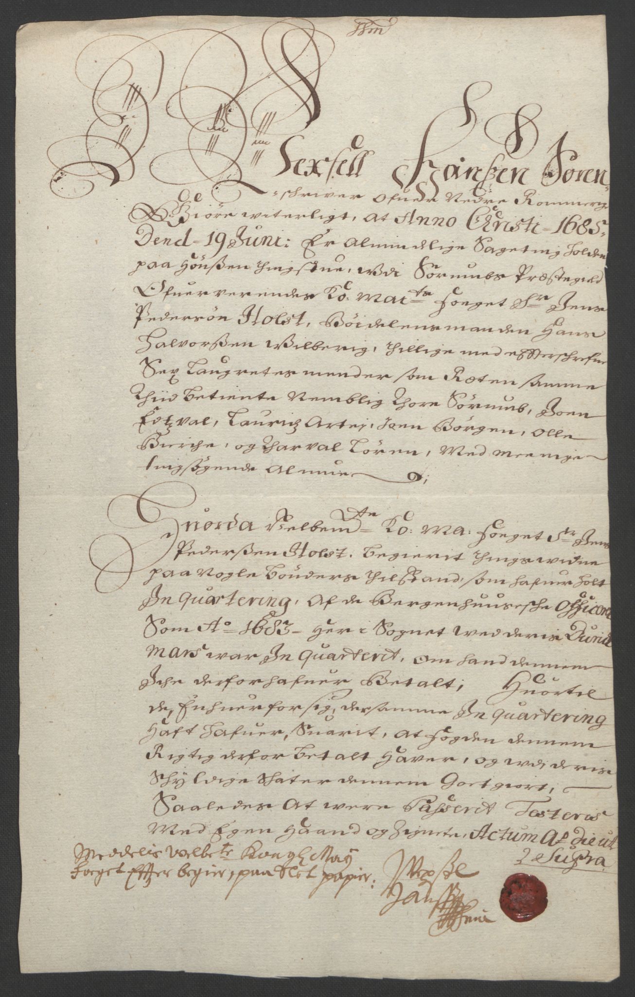 Rentekammeret inntil 1814, Reviderte regnskaper, Fogderegnskap, AV/RA-EA-4092/R11/L0576: Fogderegnskap Nedre Romerike, 1682-1691, p. 219