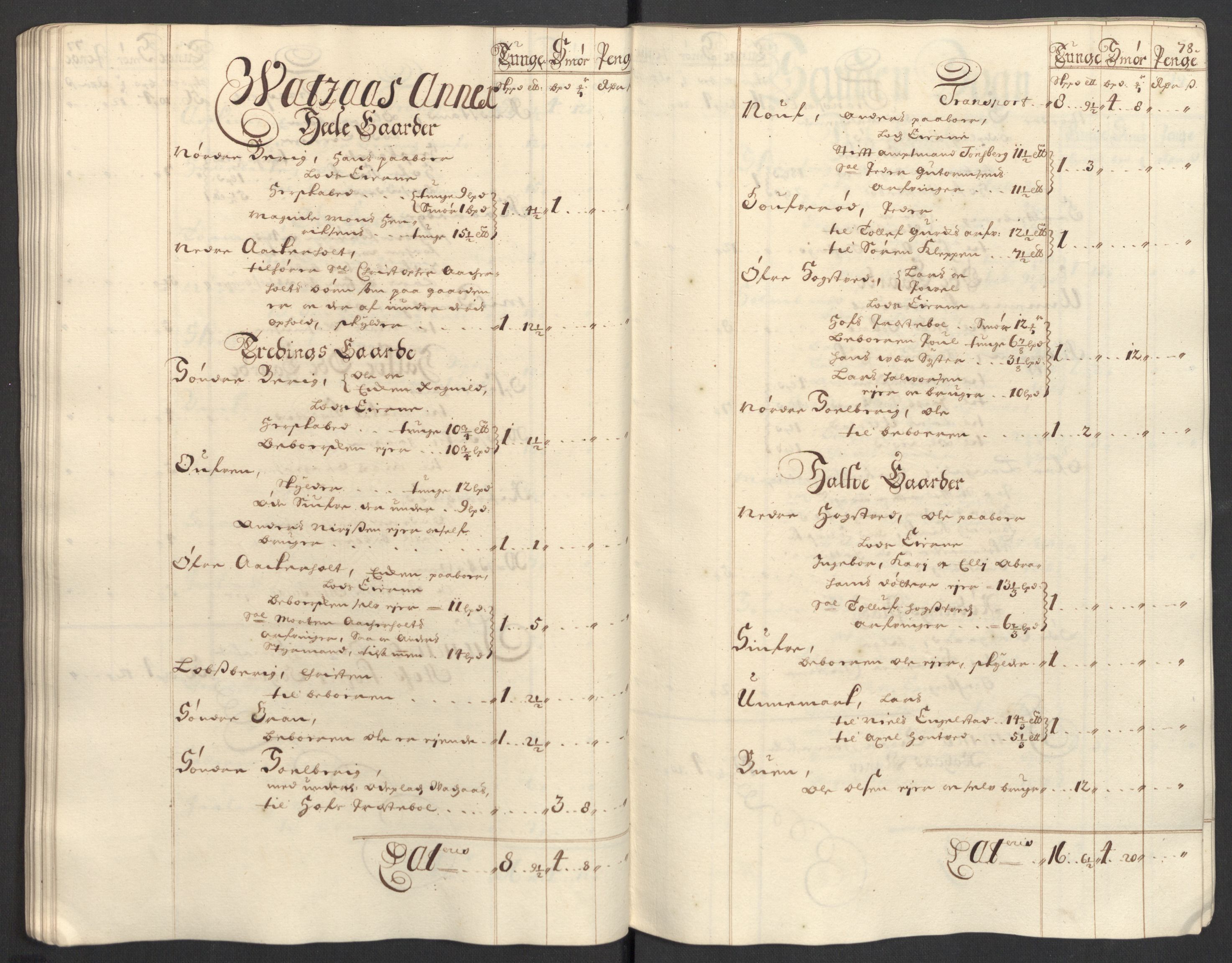 Rentekammeret inntil 1814, Reviderte regnskaper, Fogderegnskap, AV/RA-EA-4092/R32/L1869: Fogderegnskap Jarlsberg grevskap, 1700-1701, p. 255