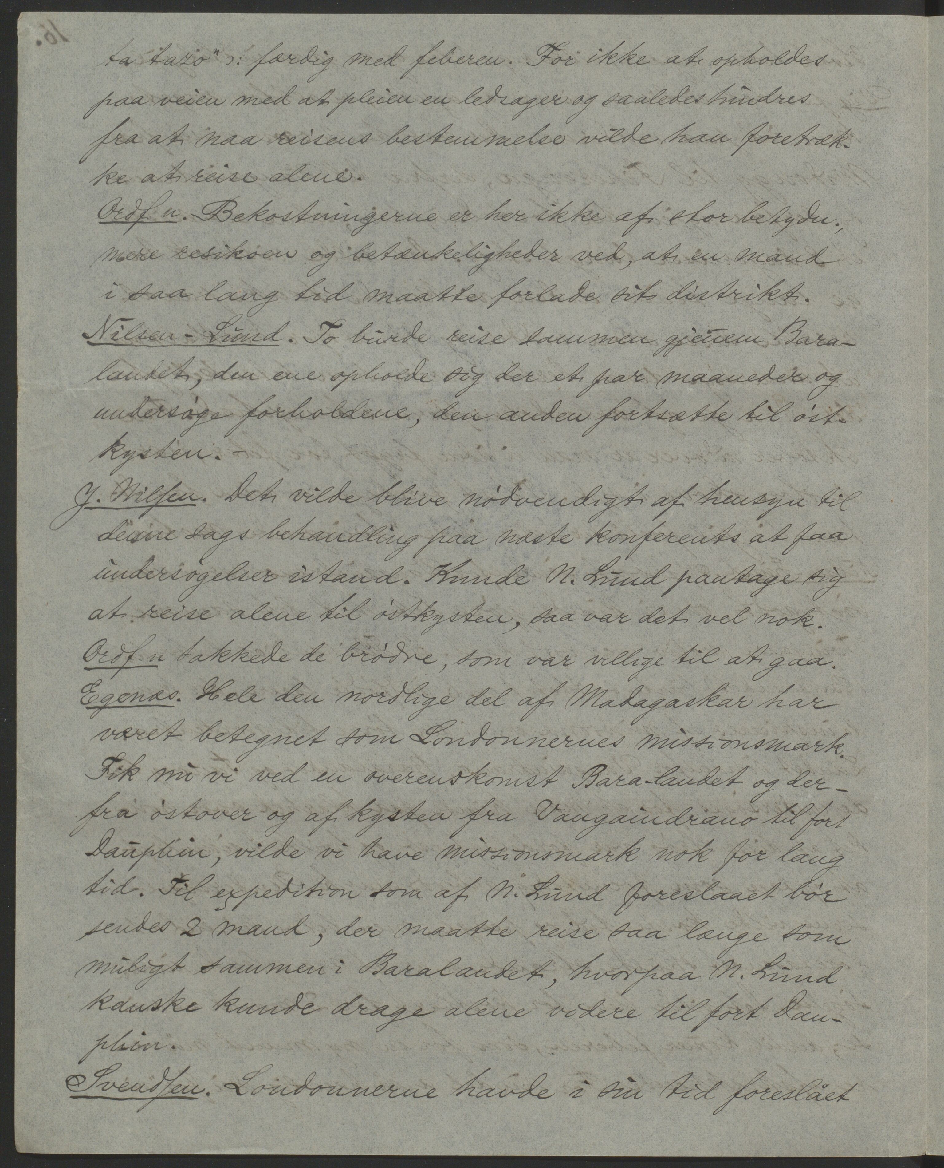 Det Norske Misjonsselskap - hovedadministrasjonen, VID/MA-A-1045/D/Da/Daa/L0037/0002: Konferansereferat og årsberetninger / Konferansereferat fra Madagaskar Innland., 1887