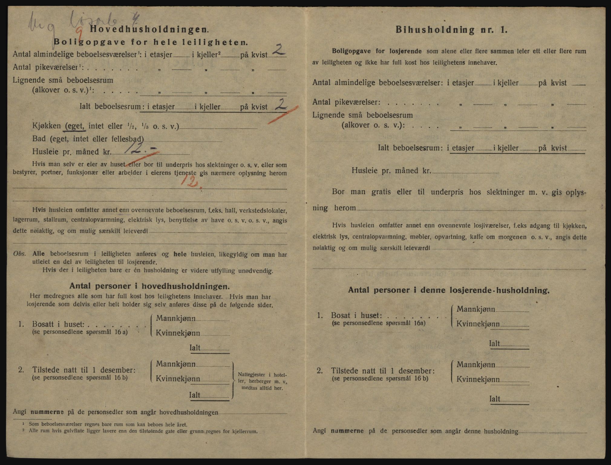 SATØ, 1920 census for Hammerfest, 1920, p. 2373