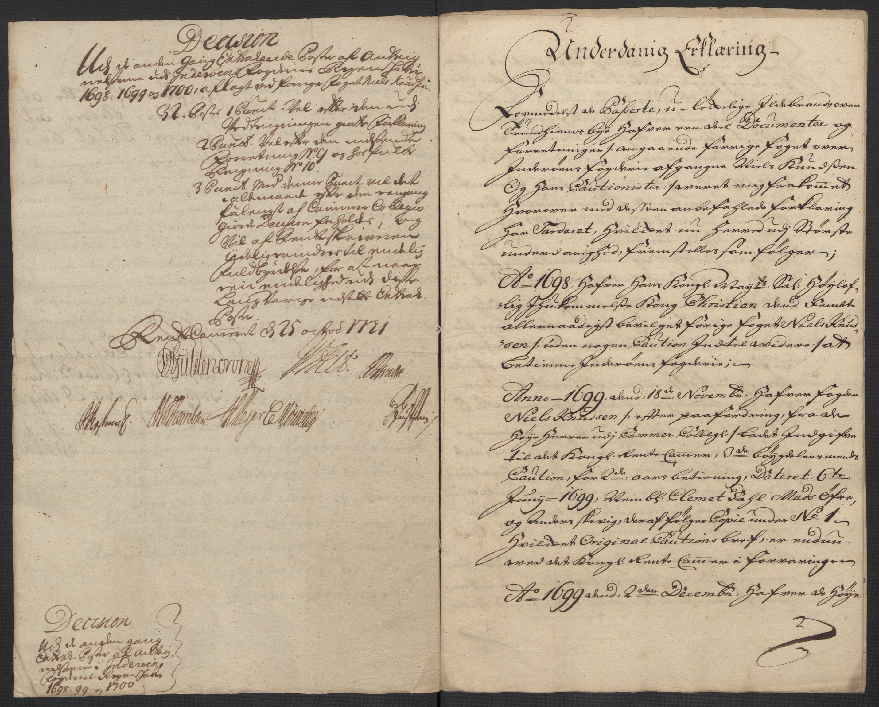 Rentekammeret inntil 1814, Reviderte regnskaper, Fogderegnskap, AV/RA-EA-4092/R63/L4311: Fogderegnskap Inderøy, 1700, p. 319