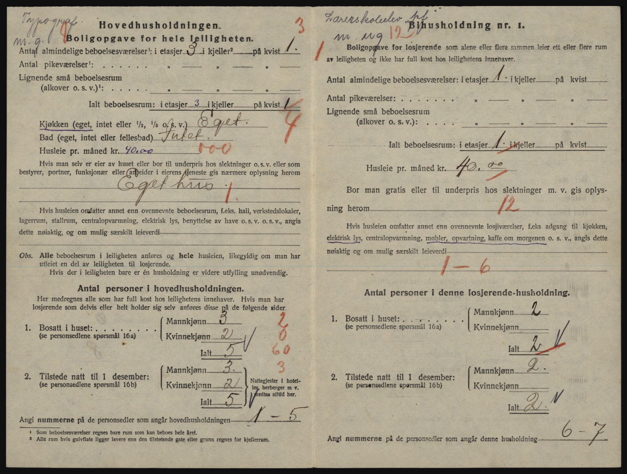 SATØ, 1920 census for Tromsø, 1920, p. 4328