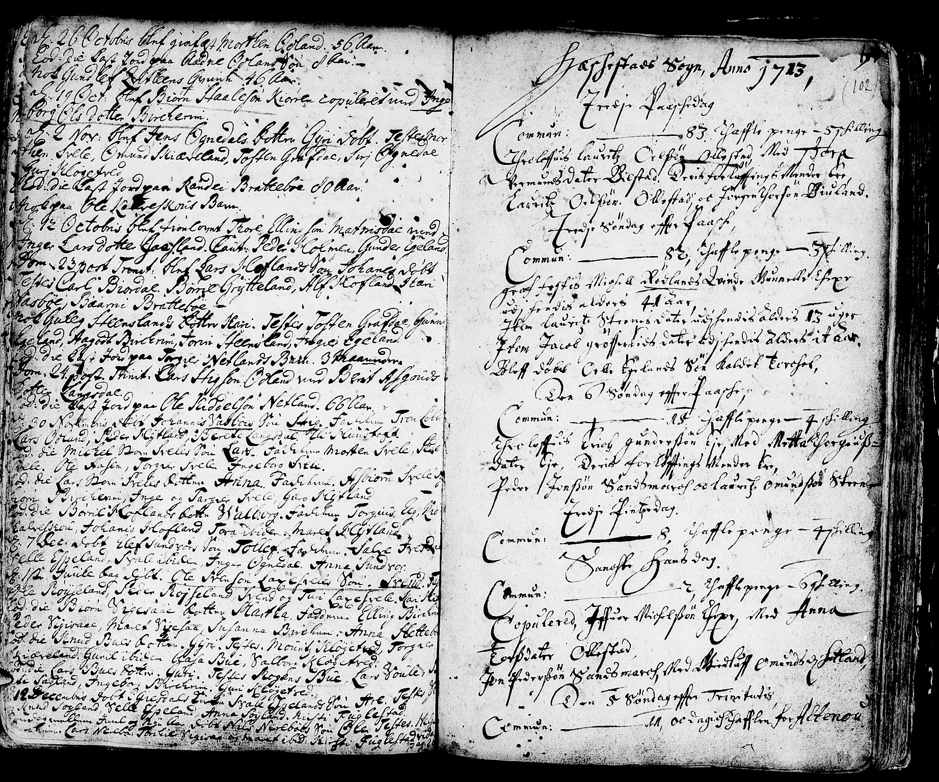 Helleland sokneprestkontor, SAST/A-101810: Parish register (official) no. A 1 /3, 1713-1761, p. 194