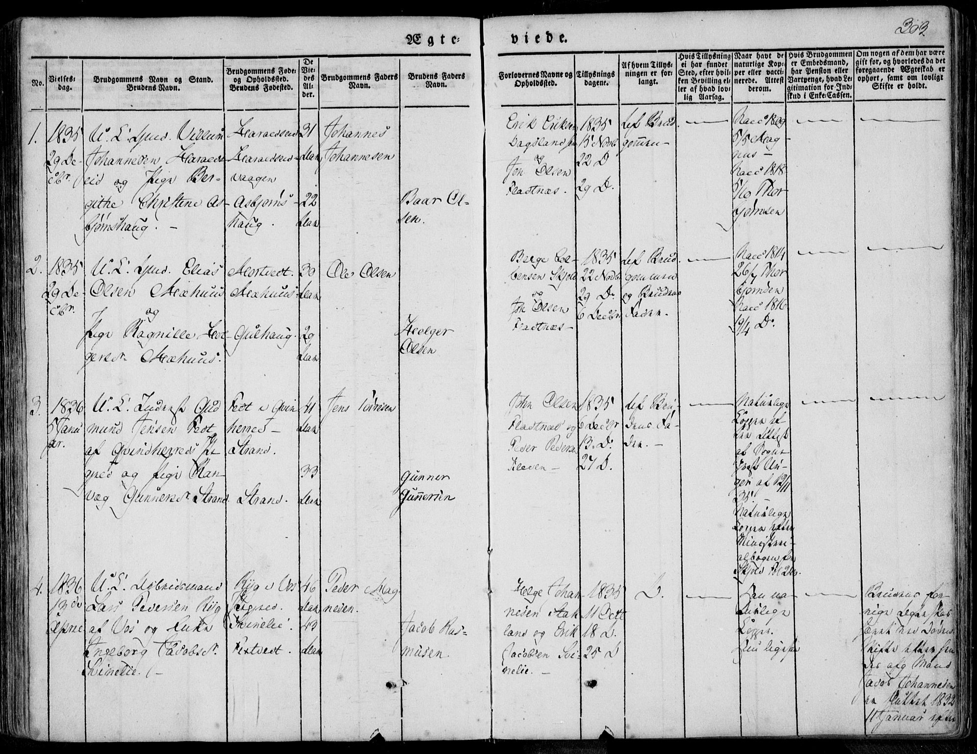 Skjold sokneprestkontor, AV/SAST-A-101847/H/Ha/Haa/L0006: Parish register (official) no. A 6.1, 1835-1858, p. 303