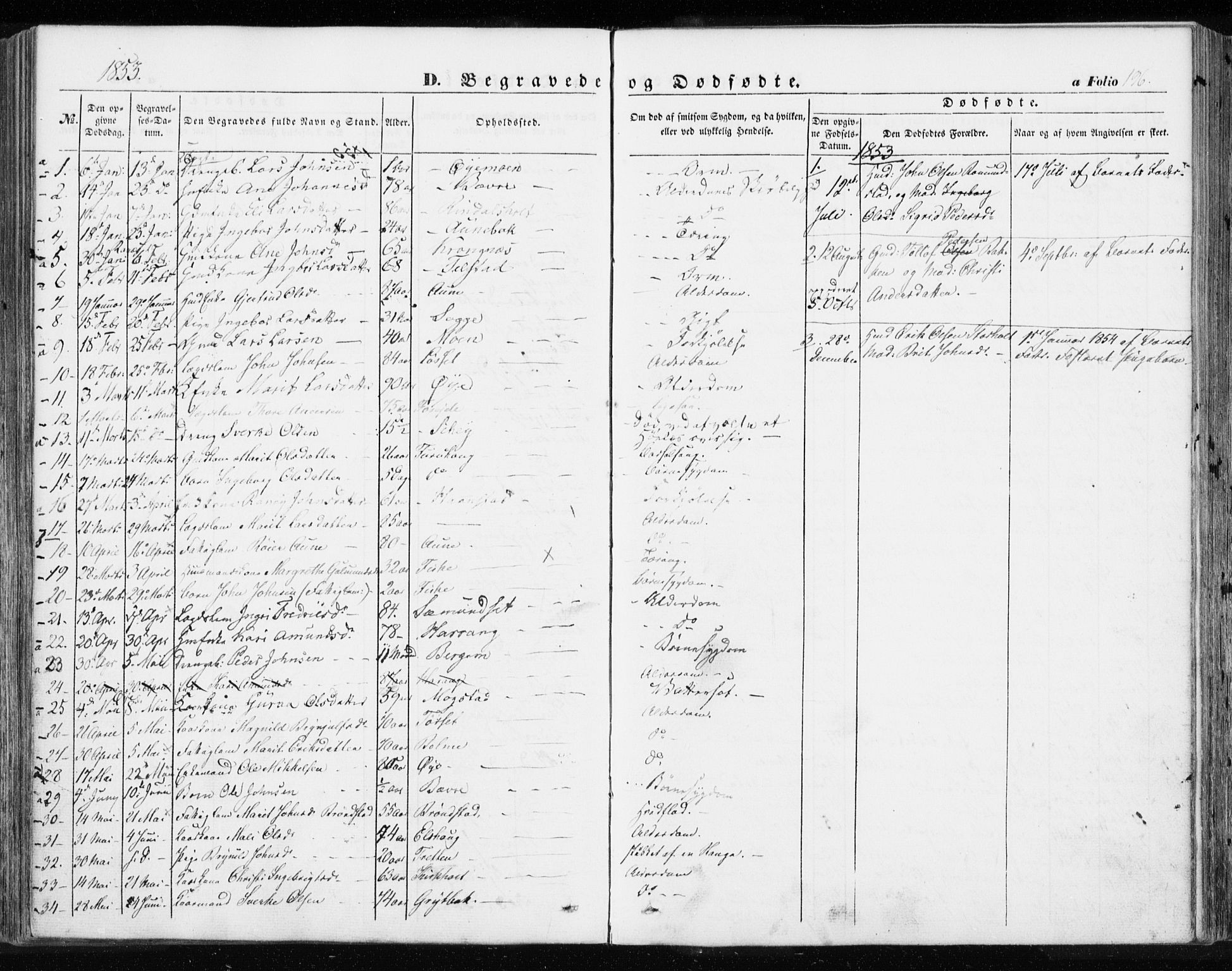 Ministerialprotokoller, klokkerbøker og fødselsregistre - Møre og Romsdal, SAT/A-1454/595/L1044: Parish register (official) no. 595A06, 1852-1863, p. 196