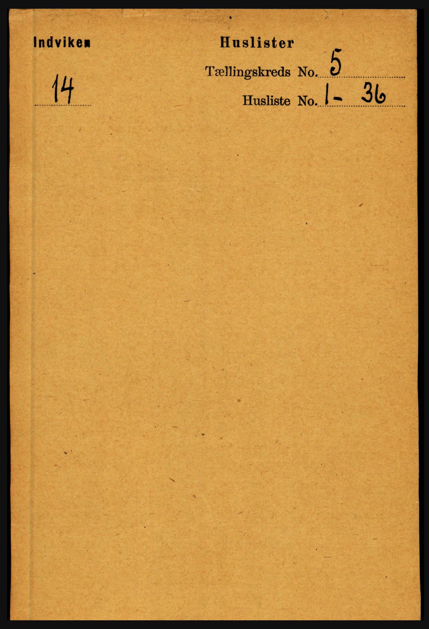 RA, 1891 census for 1447 Innvik, 1891, p. 1892