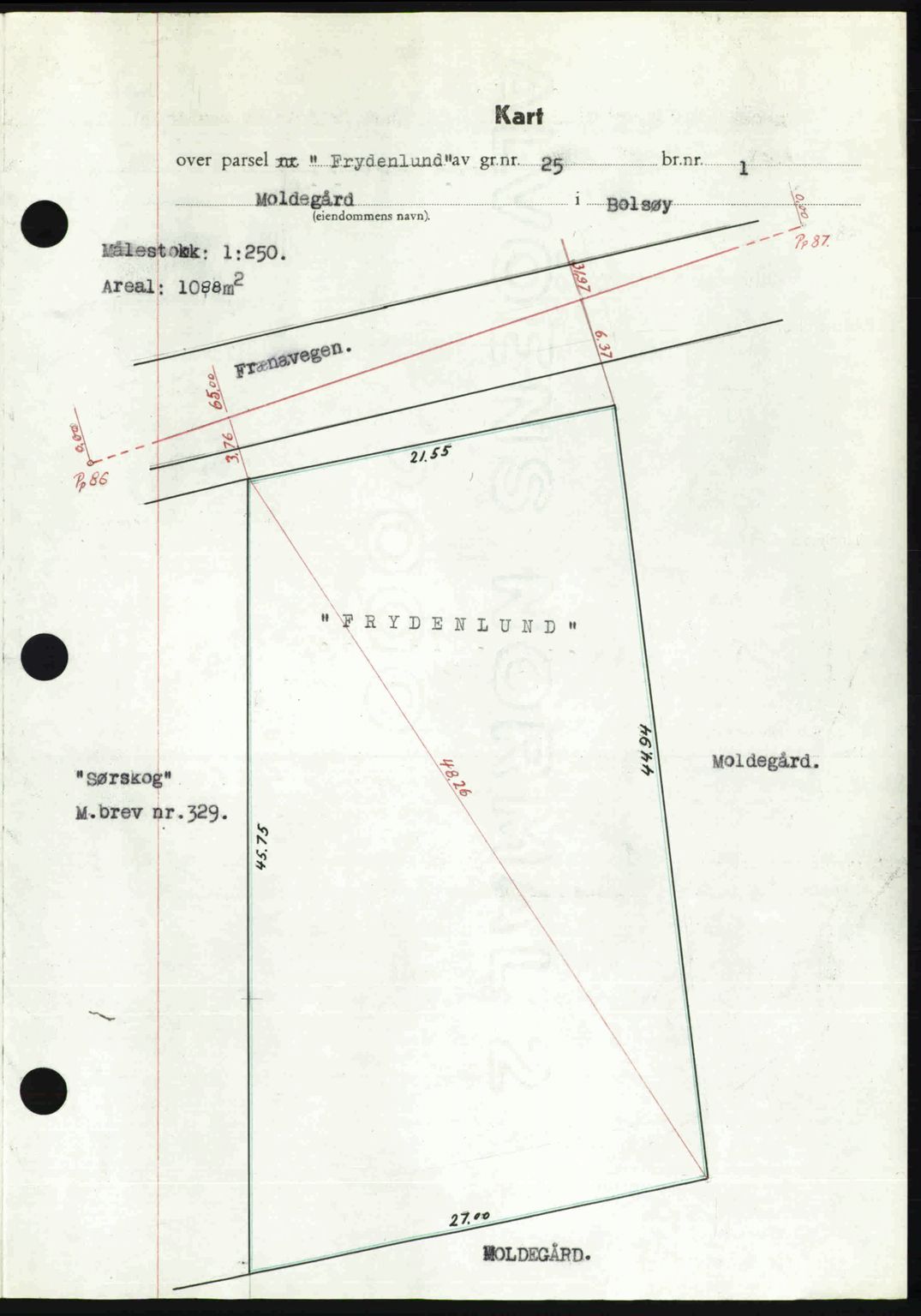 Romsdal sorenskriveri, AV/SAT-A-4149/1/2/2C: Mortgage book no. A27, 1948-1948, Diary no: : 3043/1948