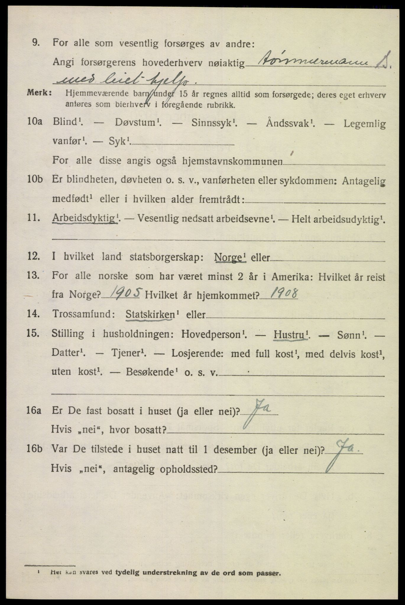 SAK, 1920 census for Halse og Harkmark, 1920, p. 4422