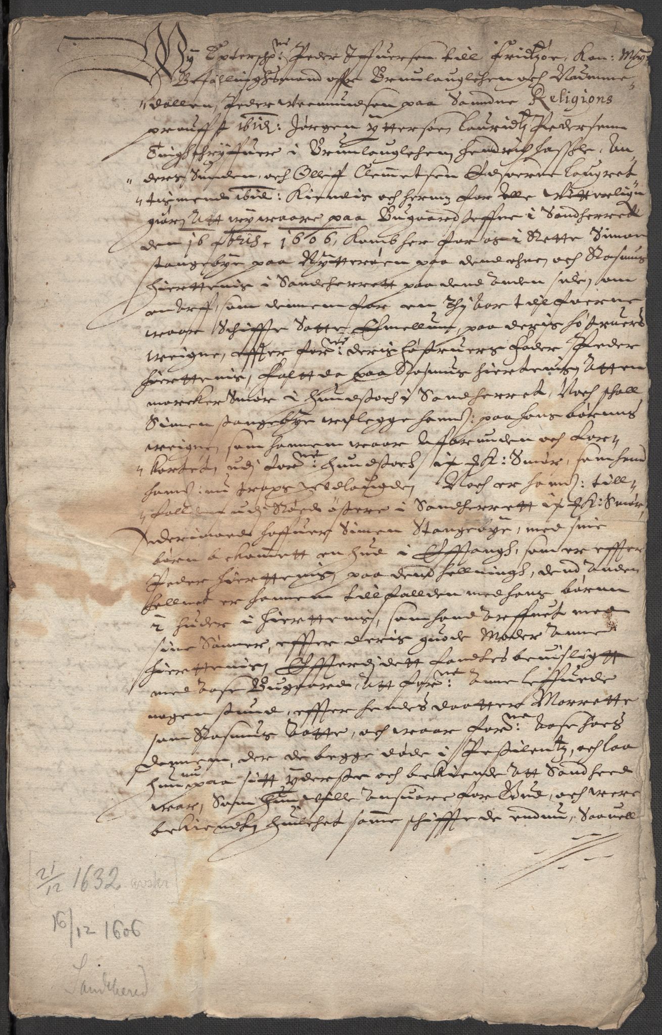 Riksarkivets diplomsamling, AV/RA-EA-5965/F15/L0023: Prestearkiv - Vestfold, 1582-1820, p. 144