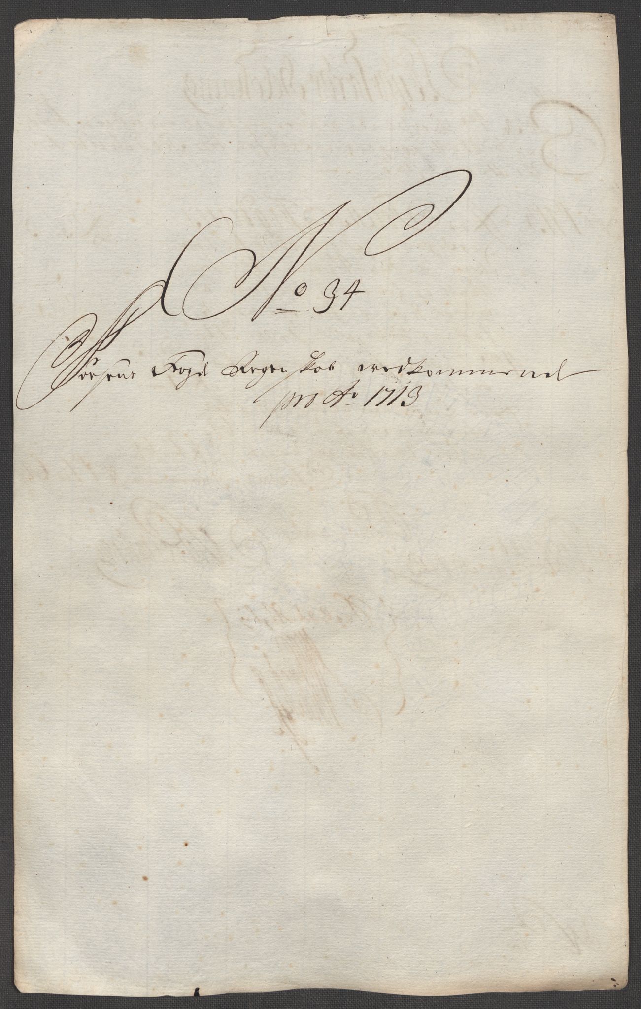 Rentekammeret inntil 1814, Reviderte regnskaper, Fogderegnskap, AV/RA-EA-4092/R57/L3861: Fogderegnskap Fosen, 1712-1713, p. 486