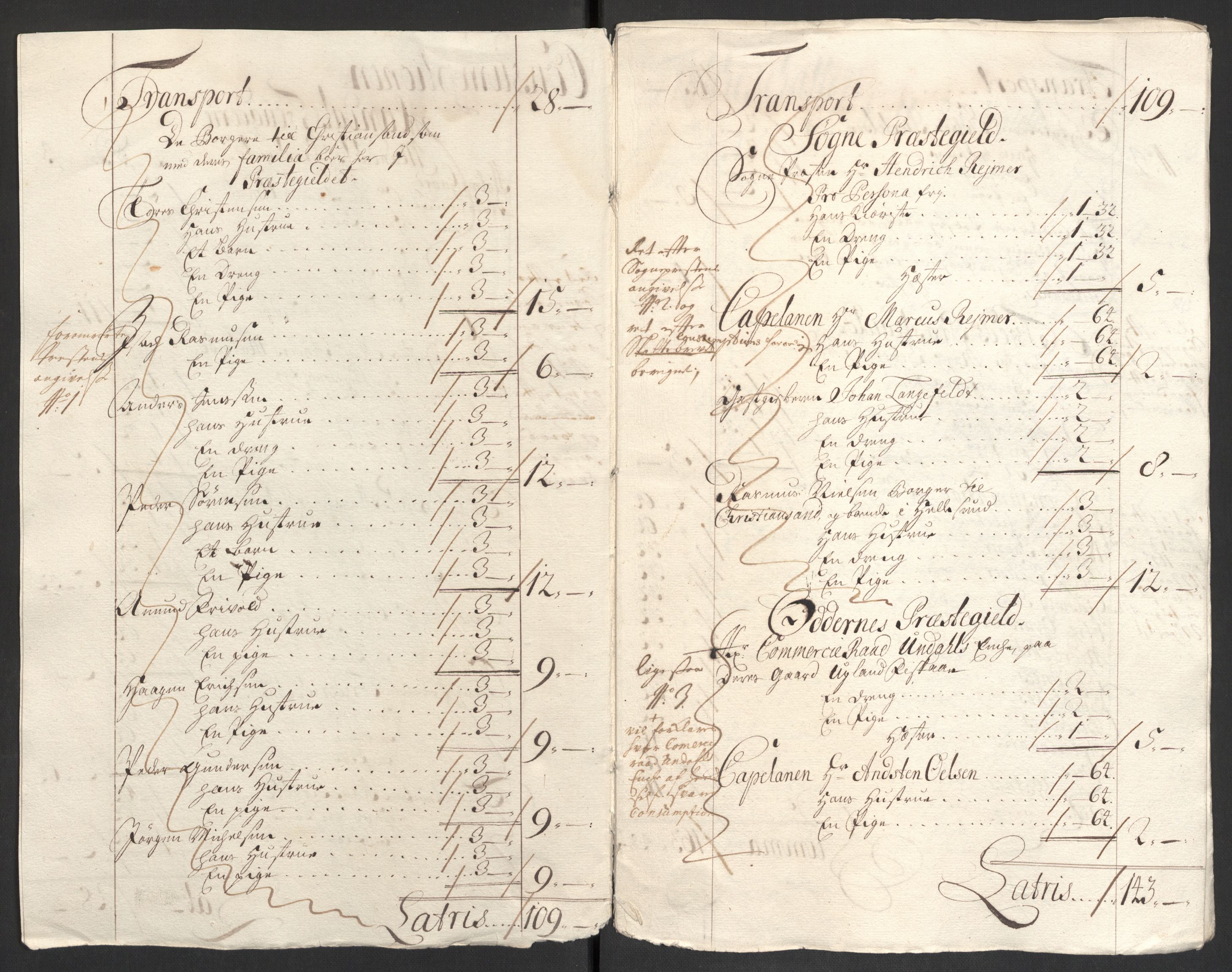 Rentekammeret inntil 1814, Reviderte regnskaper, Fogderegnskap, RA/EA-4092/R43/L2550: Fogderegnskap Lista og Mandal, 1703-1704, p. 313