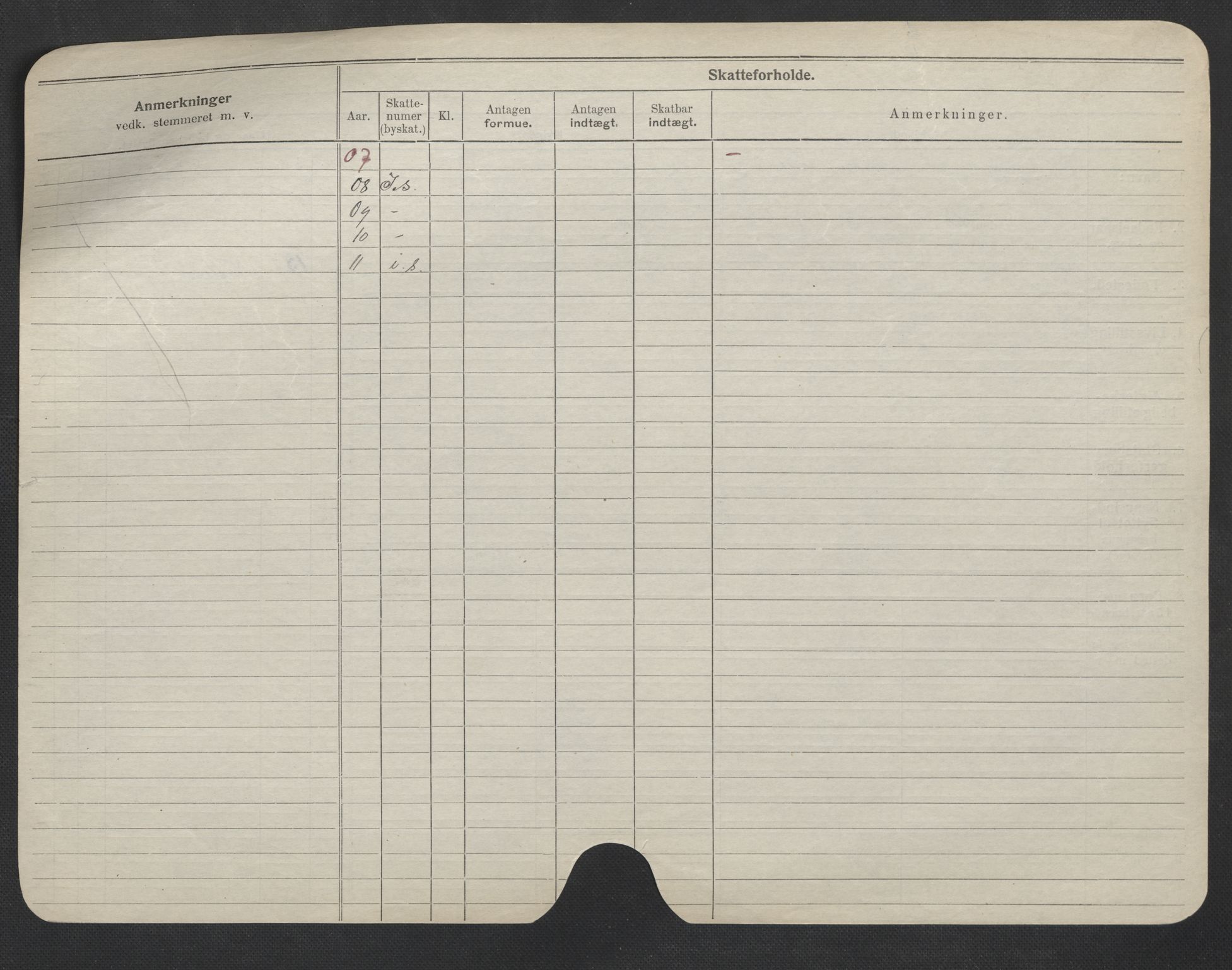 Oslo folkeregister, Registerkort, AV/SAO-A-11715/F/Fa/Fac/L0007: Menn, 1906-1914, p. 612b