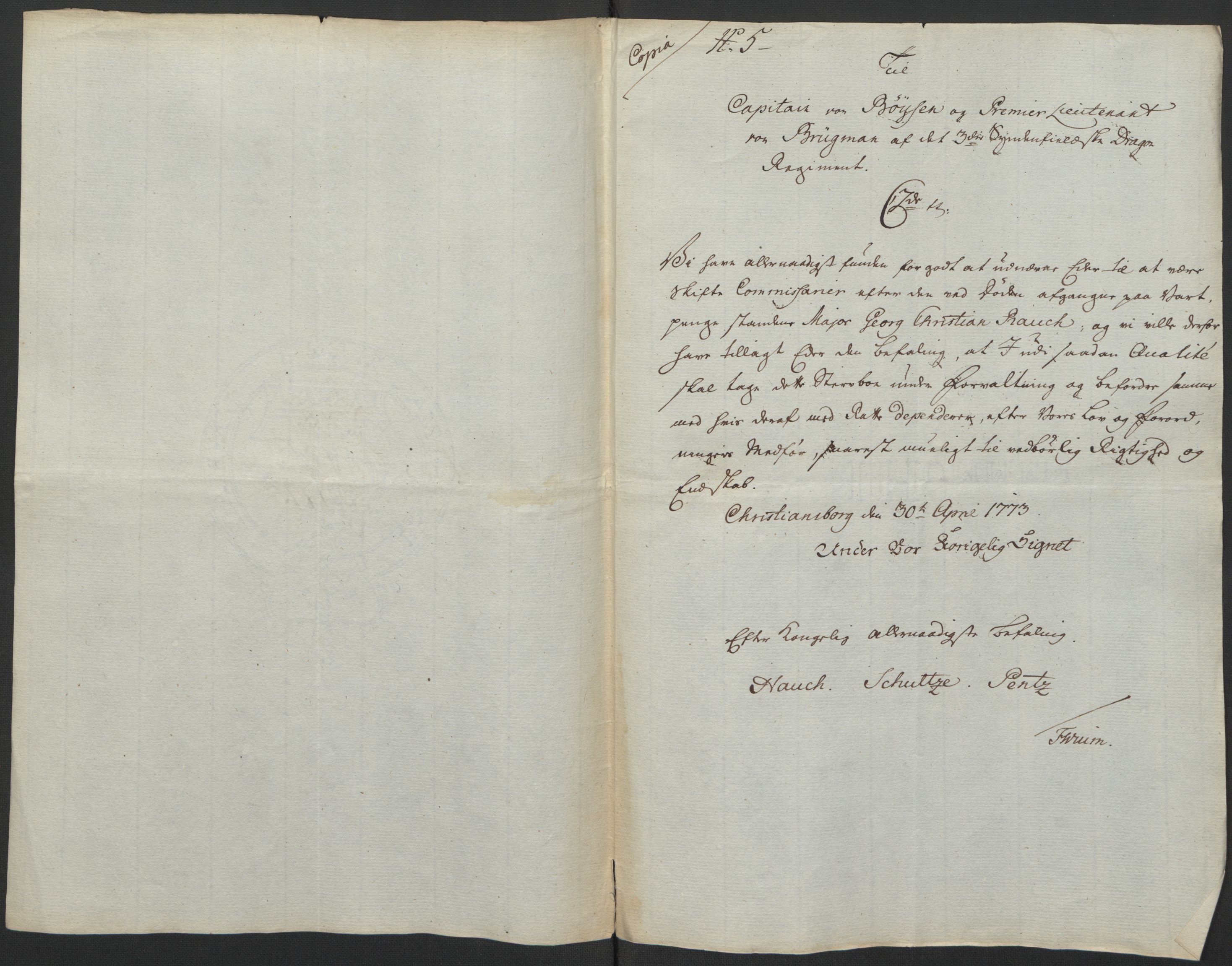 Forsvaret, Generalauditøren, AV/RA-RAFA-1772/F/Fj/Fja/L0024: --, 1751-1814, p. 247