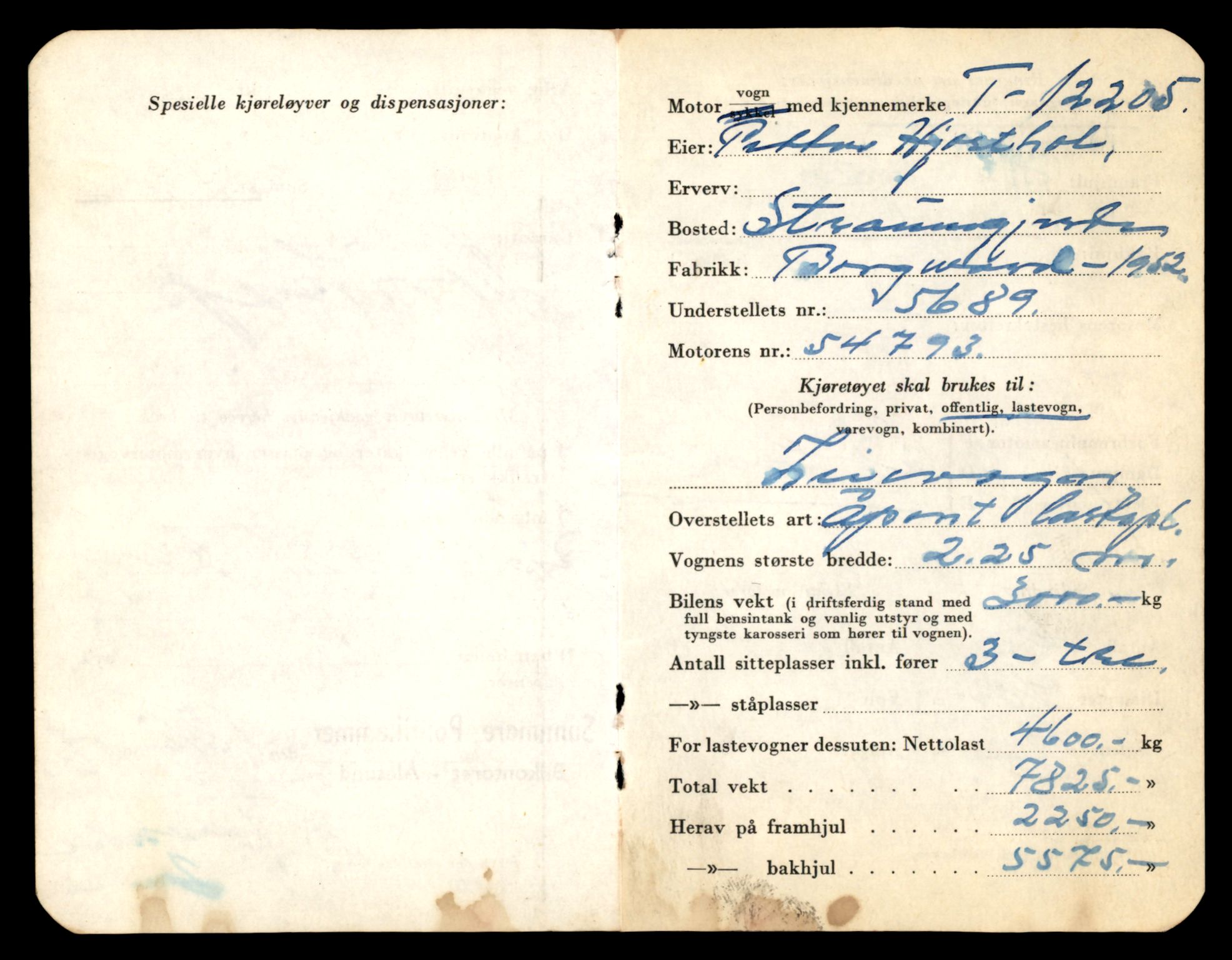 Møre og Romsdal vegkontor - Ålesund trafikkstasjon, AV/SAT-A-4099/F/Fe/L0033: Registreringskort for kjøretøy T 12151 - T 12474, 1927-1998, p. 1397