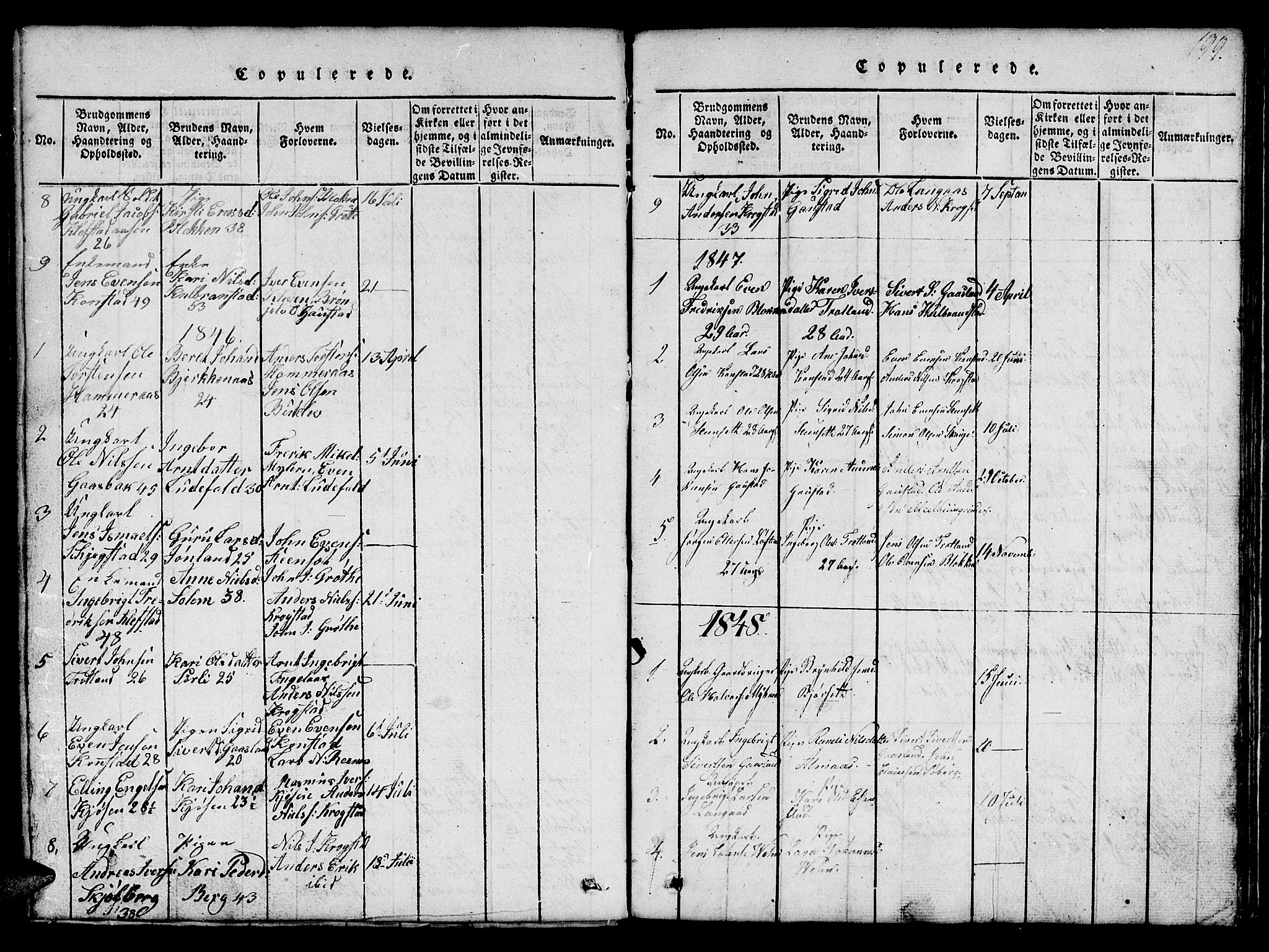 Ministerialprotokoller, klokkerbøker og fødselsregistre - Sør-Trøndelag, SAT/A-1456/694/L1130: Parish register (copy) no. 694C02, 1816-1857, p. 199