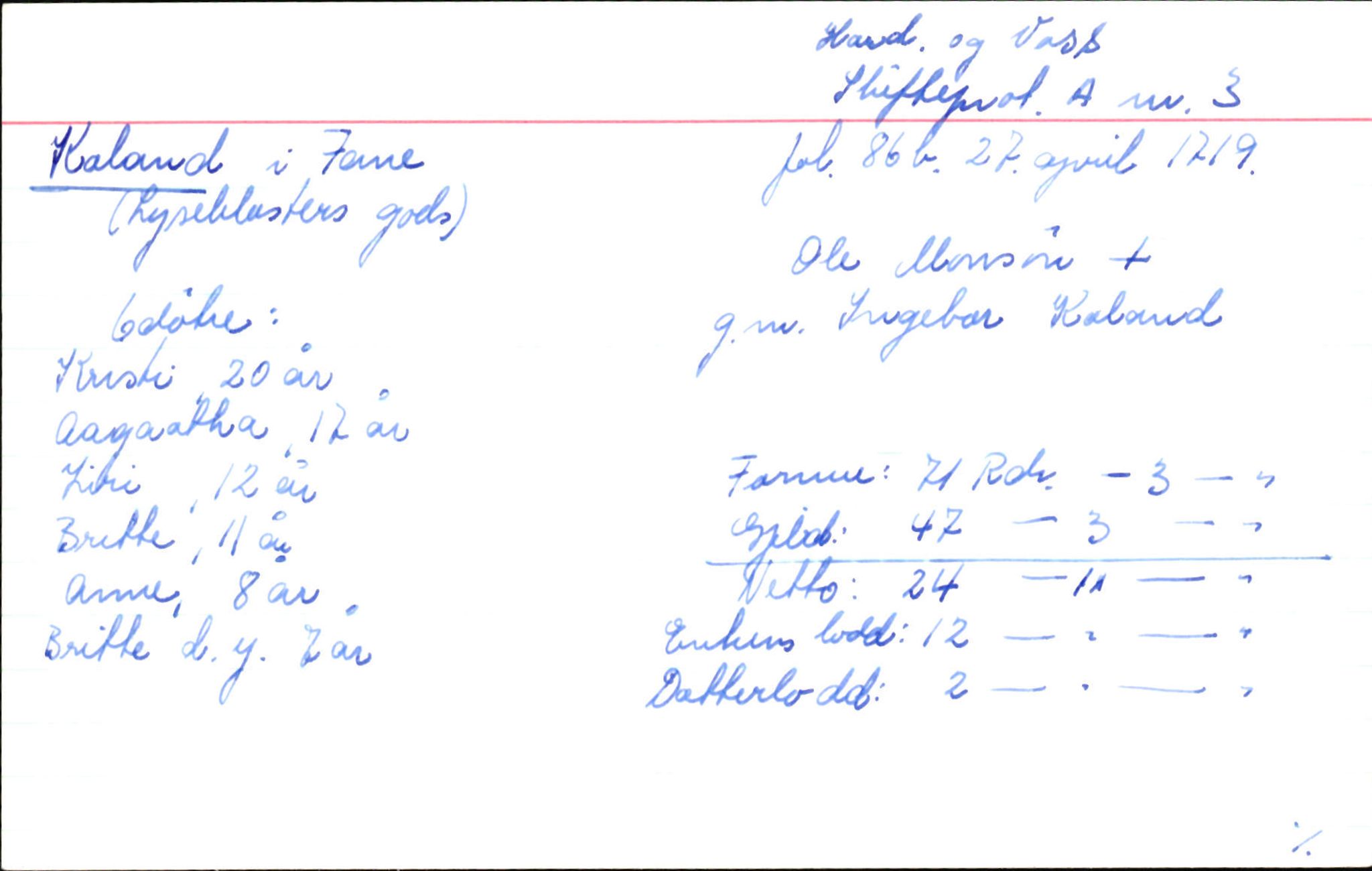 Skiftekort ved Statsarkivet i Bergen, SAB/SKIFTEKORT/002/L0001: Skifteprotokoll nr. 1-3, 1695-1721, p. 1255