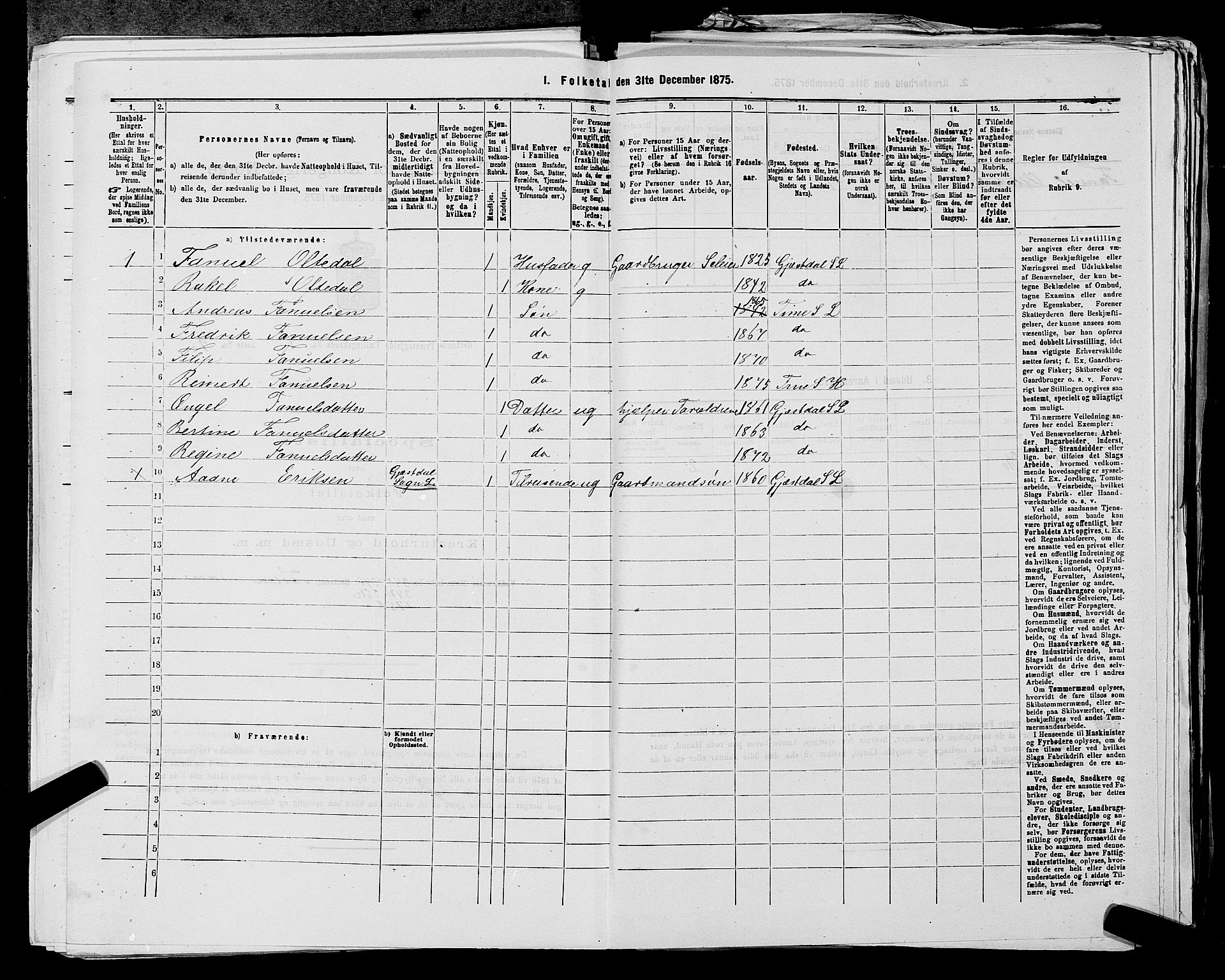 SAST, 1875 census for 1126P Hetland, 1875, p. 953