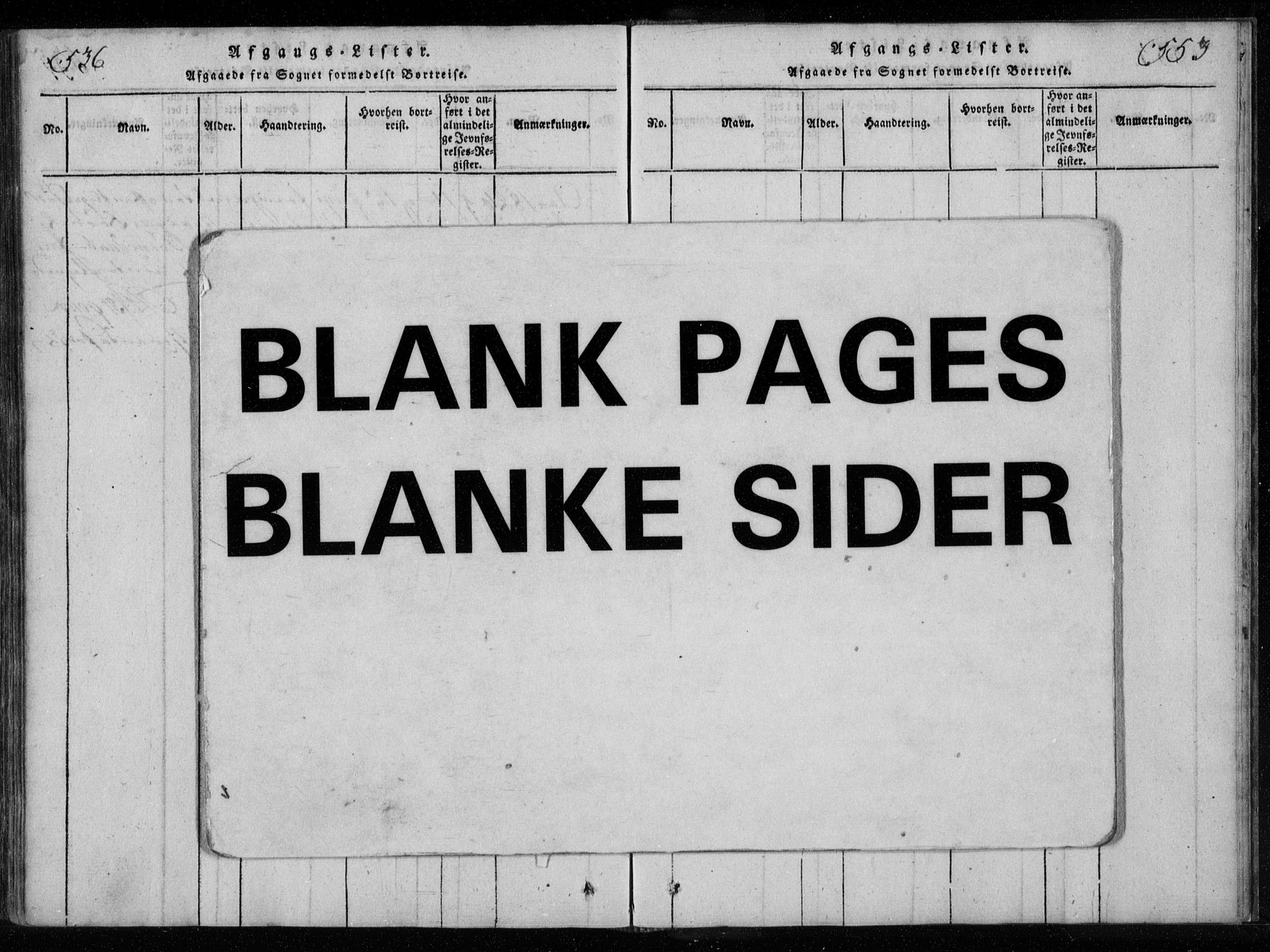 Ministerialprotokoller, klokkerbøker og fødselsregistre - Nordland, AV/SAT-A-1459/885/L1201: Parish register (official) no. 885A02, 1820-1837, p. 536-537