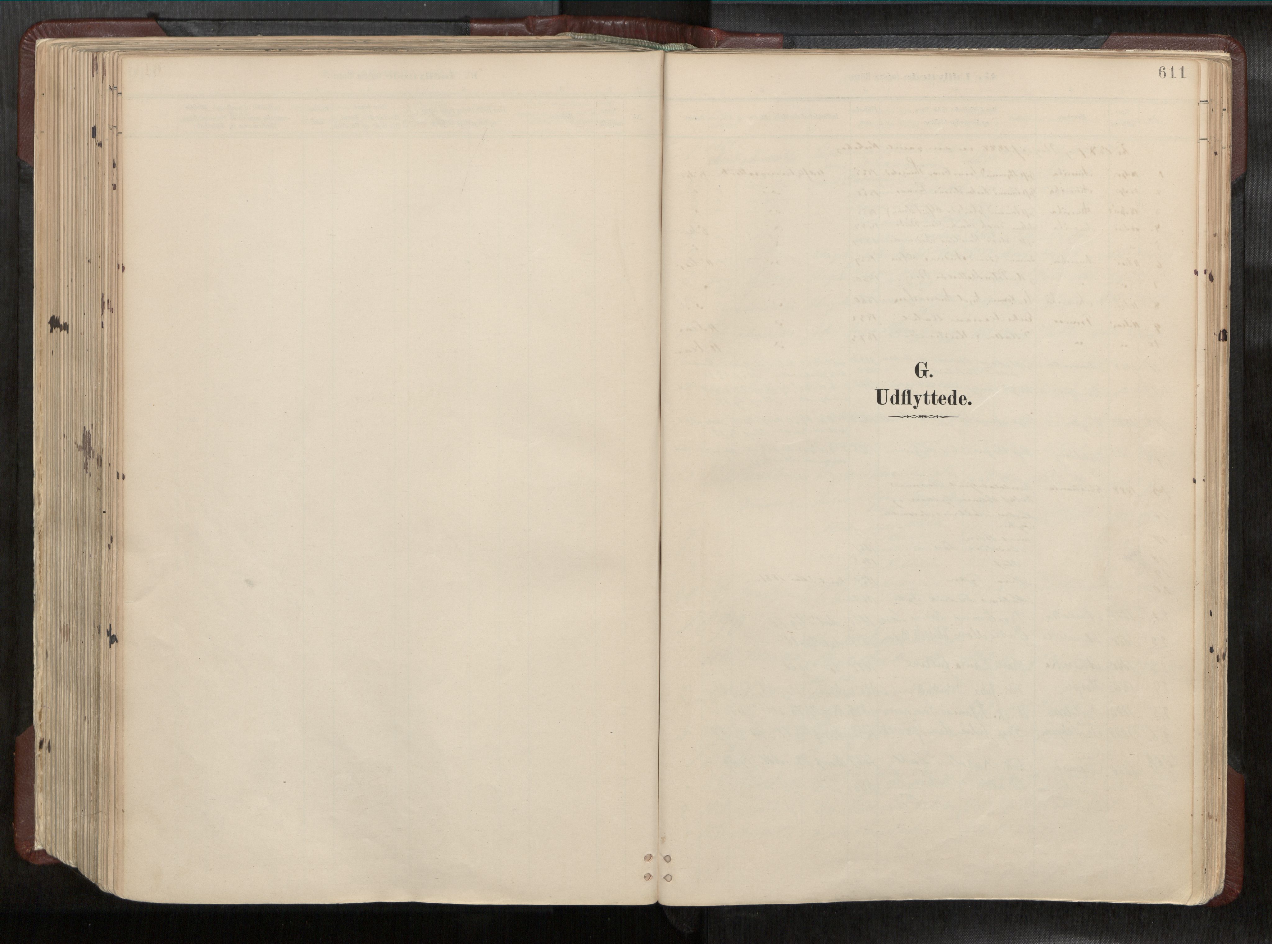 Ministerialprotokoller, klokkerbøker og fødselsregistre - Nord-Trøndelag, SAT/A-1458/768/L0579a: Parish register (official) no. 768A14, 1887-1931, p. 611