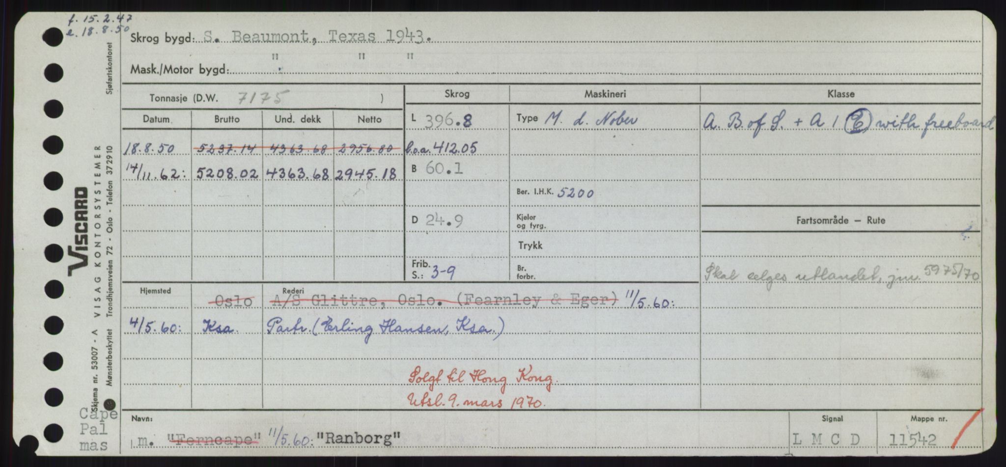 Sjøfartsdirektoratet med forløpere, Skipsmålingen, RA/S-1627/H/Hd/L0030: Fartøy, Q-Riv, p. 165