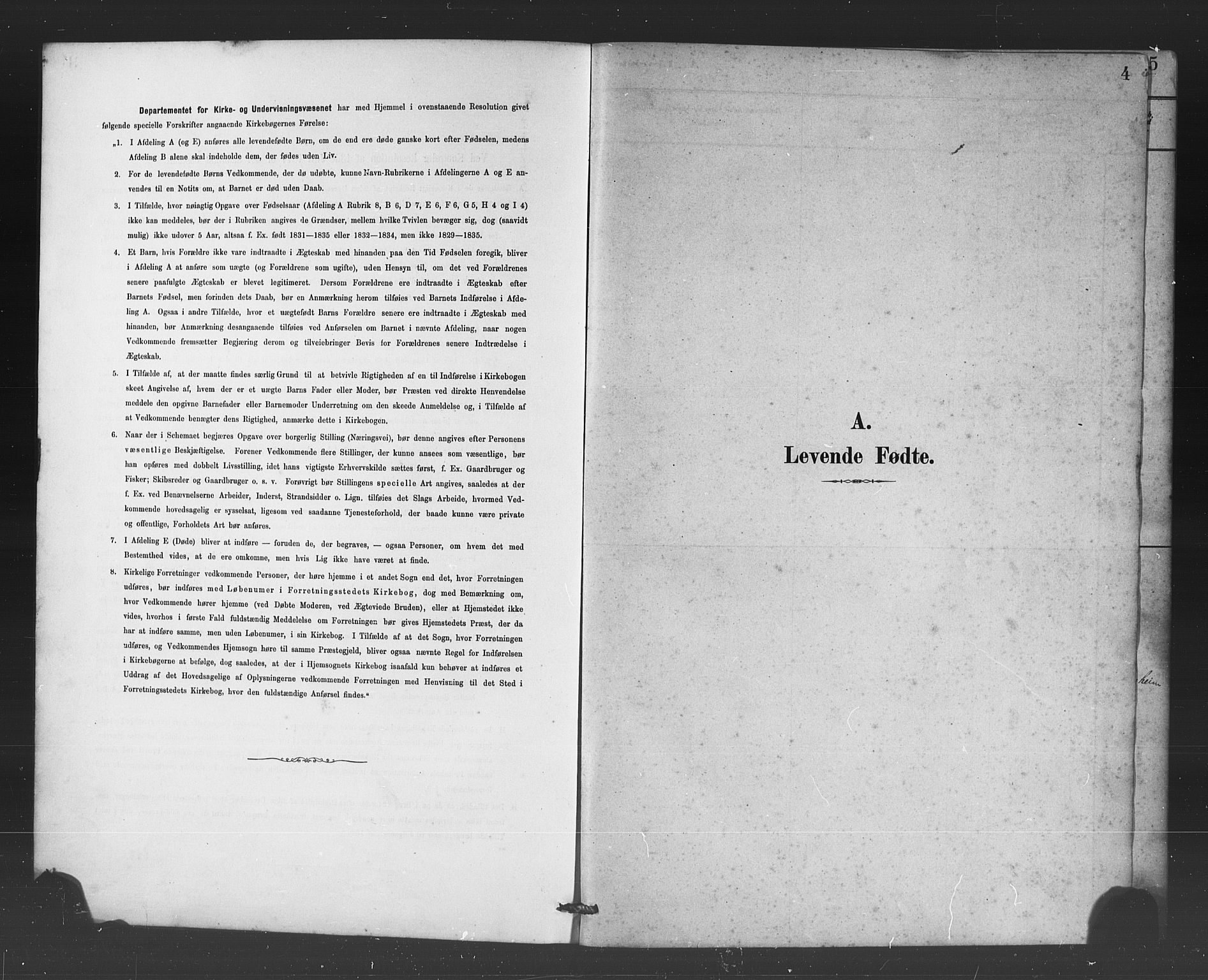 Vossestrand Sokneprestembete, SAB/A-79101/H/Hab: Parish register (copy) no. B 3, 1880-1907, p. 4