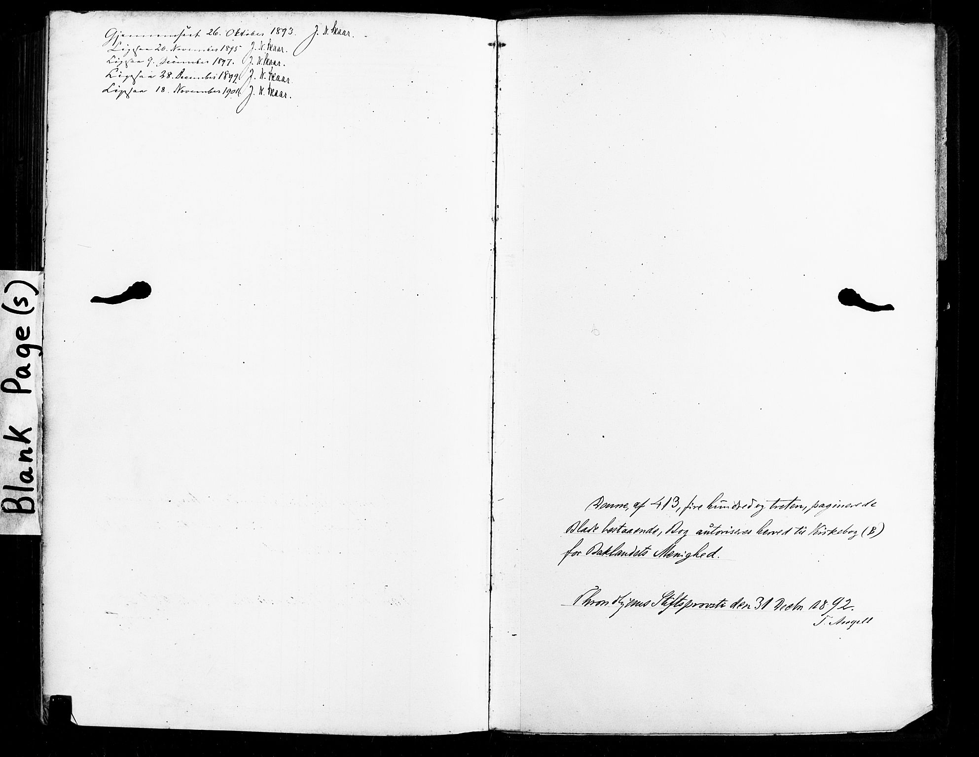 Ministerialprotokoller, klokkerbøker og fødselsregistre - Sør-Trøndelag, SAT/A-1456/604/L0198: Parish register (official) no. 604A19, 1893-1900