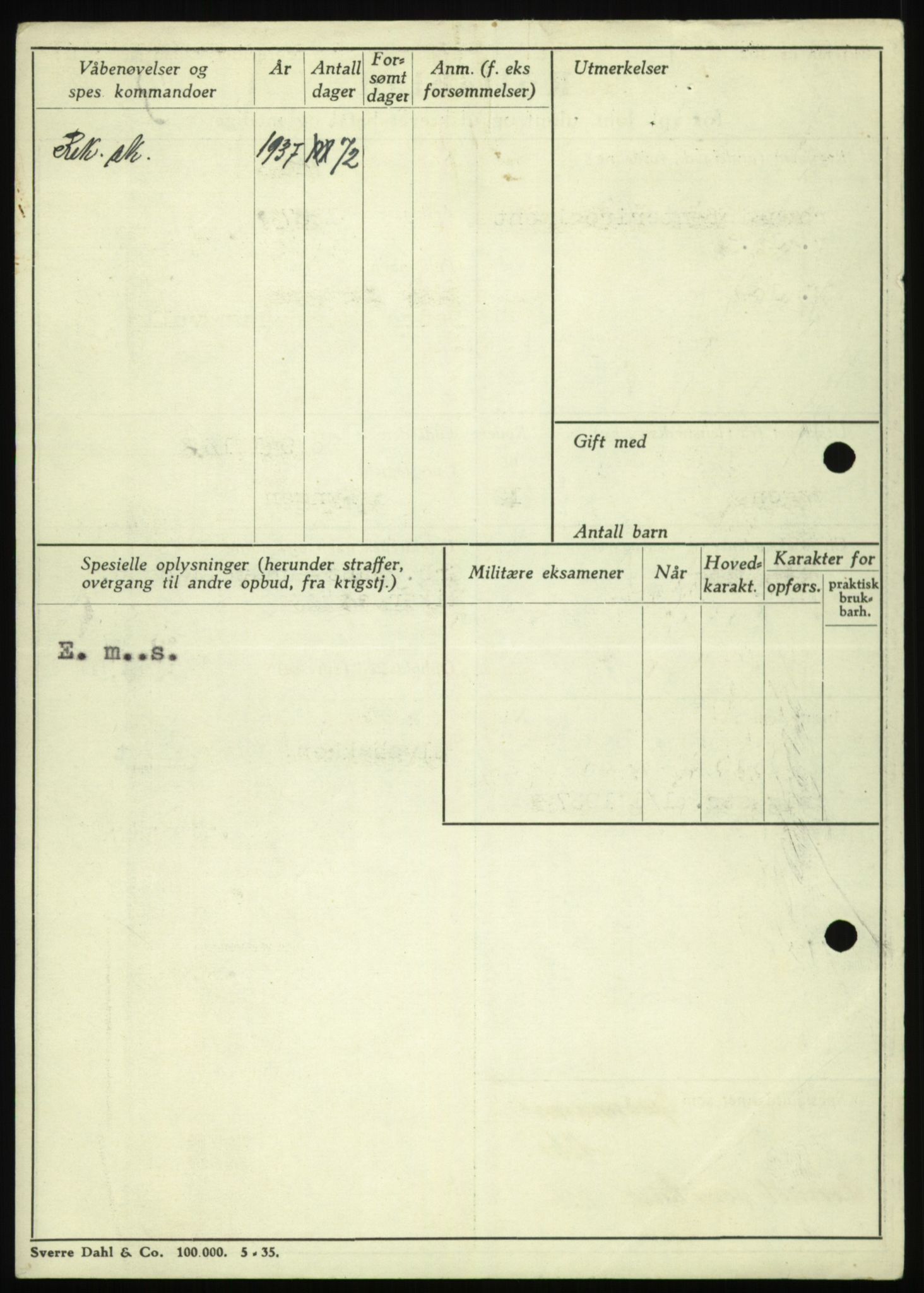 Forsvaret, Troms infanteriregiment nr. 16, AV/RA-RAFA-3146/P/Pa/L0021: Rulleblad for regimentets menige mannskaper, årsklasse 1937, 1937, p. 720