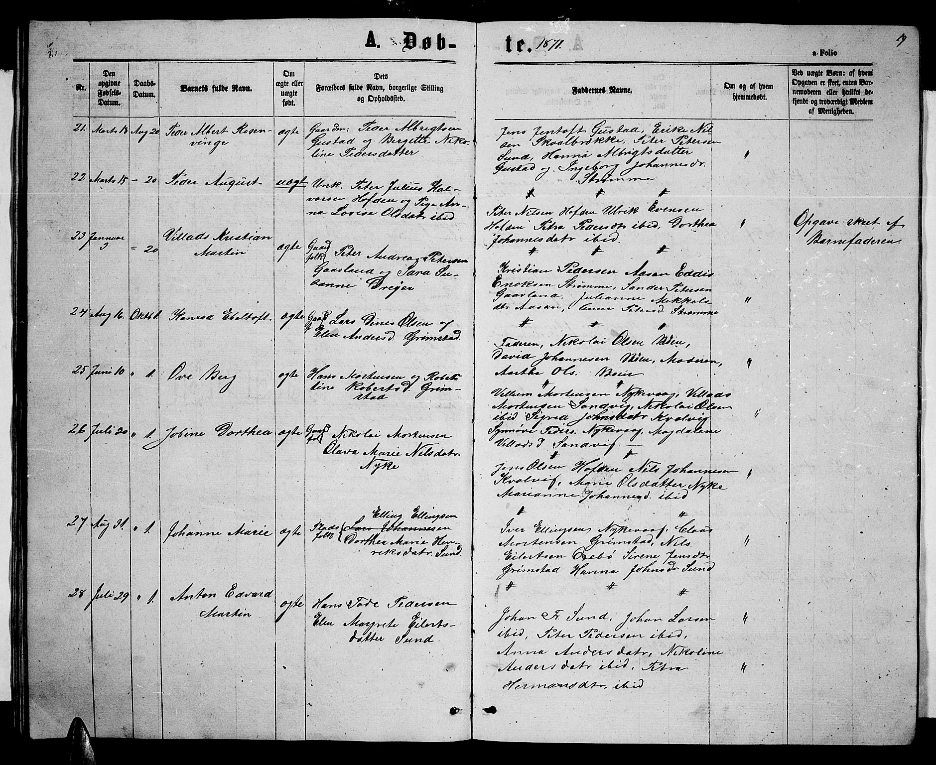 Ministerialprotokoller, klokkerbøker og fødselsregistre - Nordland, AV/SAT-A-1459/892/L1324: Parish register (copy) no. 892C01, 1865-1879, p. 19