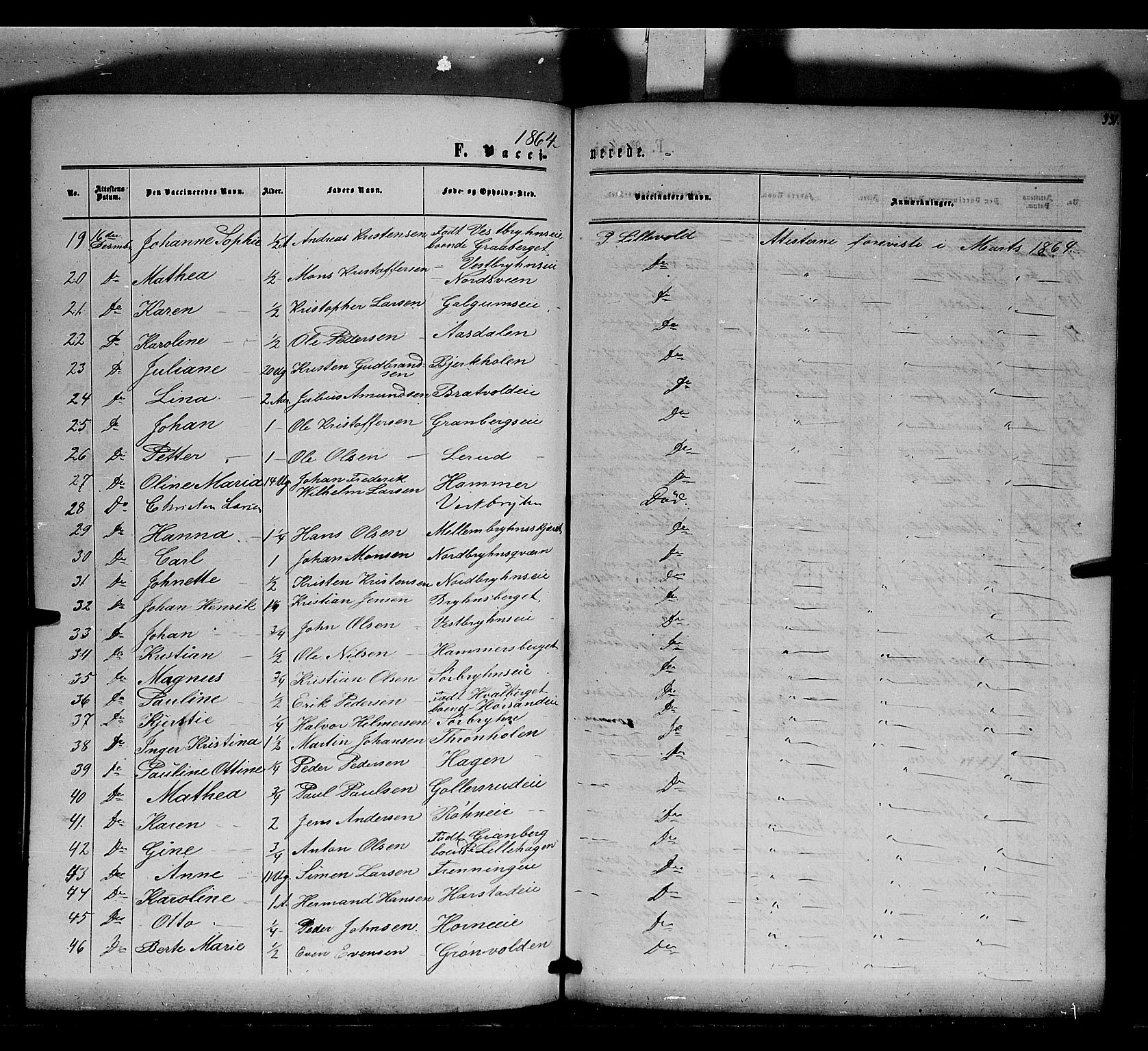 Romedal prestekontor, AV/SAH-PREST-004/K/L0005: Parish register (official) no. 5, 1862-1874, p. 331