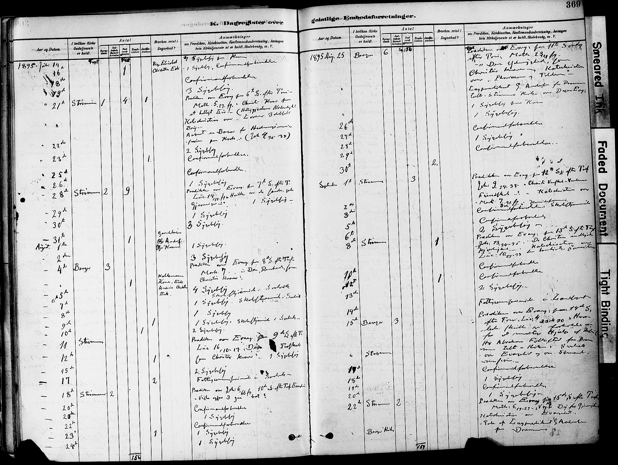 Strømm kirkebøker, AV/SAKO-A-322/F/Fa/L0004: Parish register (official) no. I 4, 1878-1899, p. 369