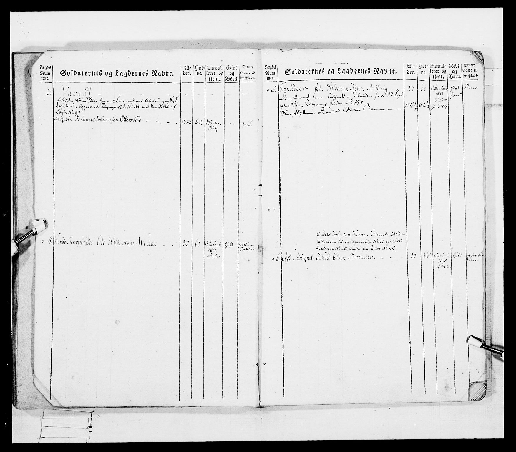 Generalitets- og kommissariatskollegiet, Det kongelige norske kommissariatskollegium, AV/RA-EA-5420/E/Eh/L0097: Bergenhusiske nasjonale infanteriregiment, 1803-1807, p. 190