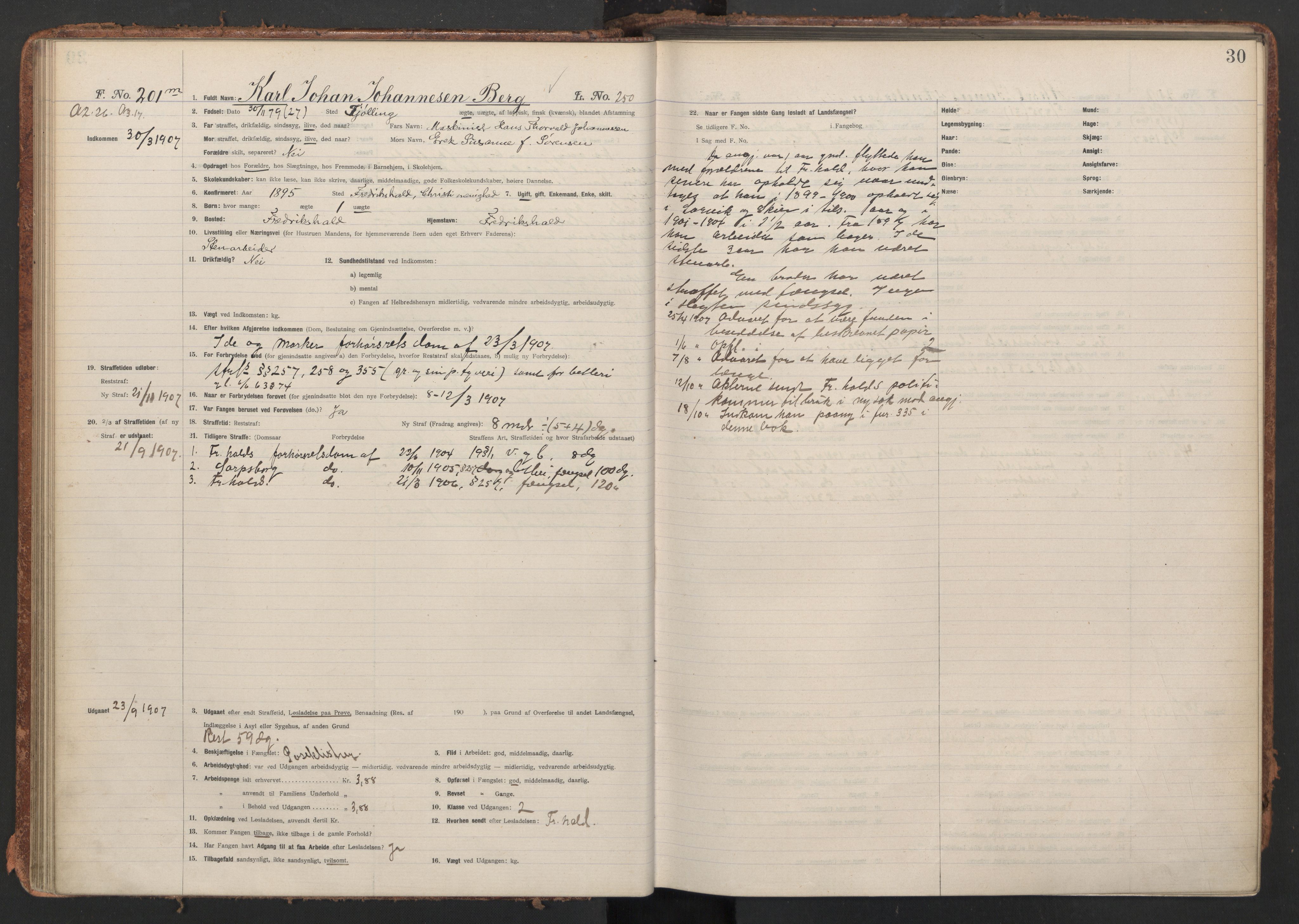 Botsfengslet, AV/RA-S-1539/D/Db/Dbb/L0041: 172m - 530m, 1907-1908, p. 30