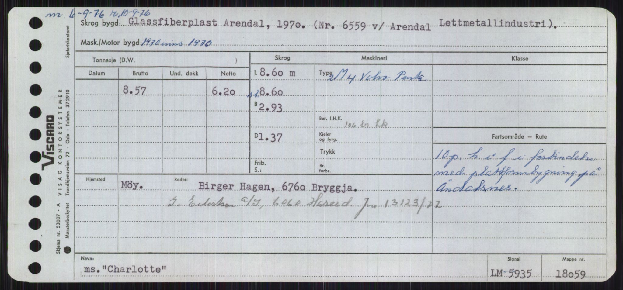 Sjøfartsdirektoratet med forløpere, Skipsmålingen, AV/RA-S-1627/H/Ha/L0001/0002: Fartøy, A-Eig / Fartøy Bjør-Eig, p. 629