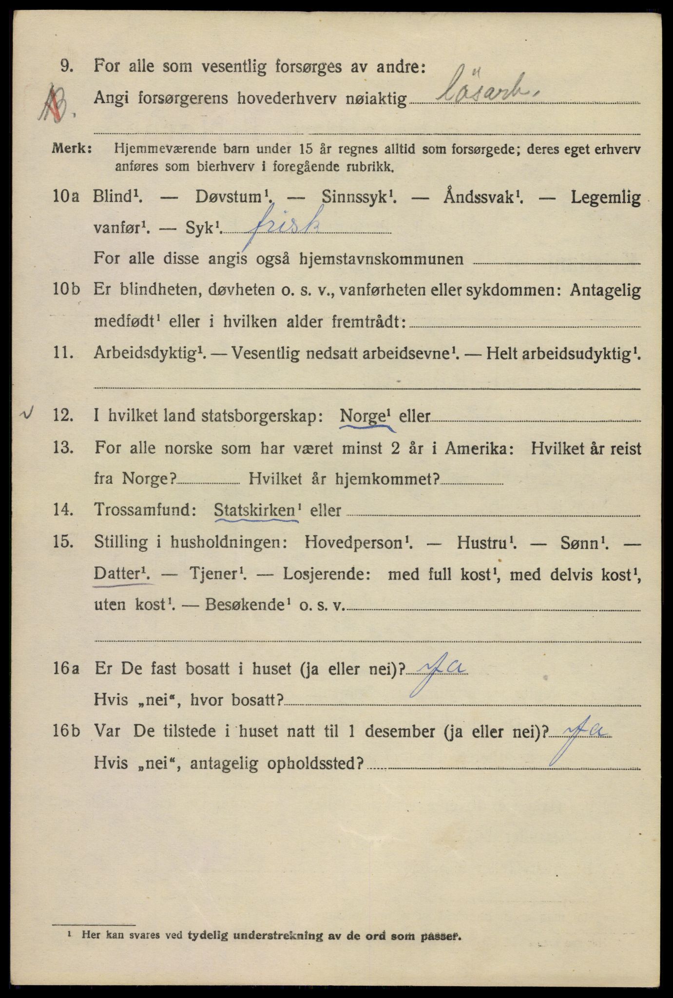 SAO, 1920 census for Kristiania, 1920, p. 611928