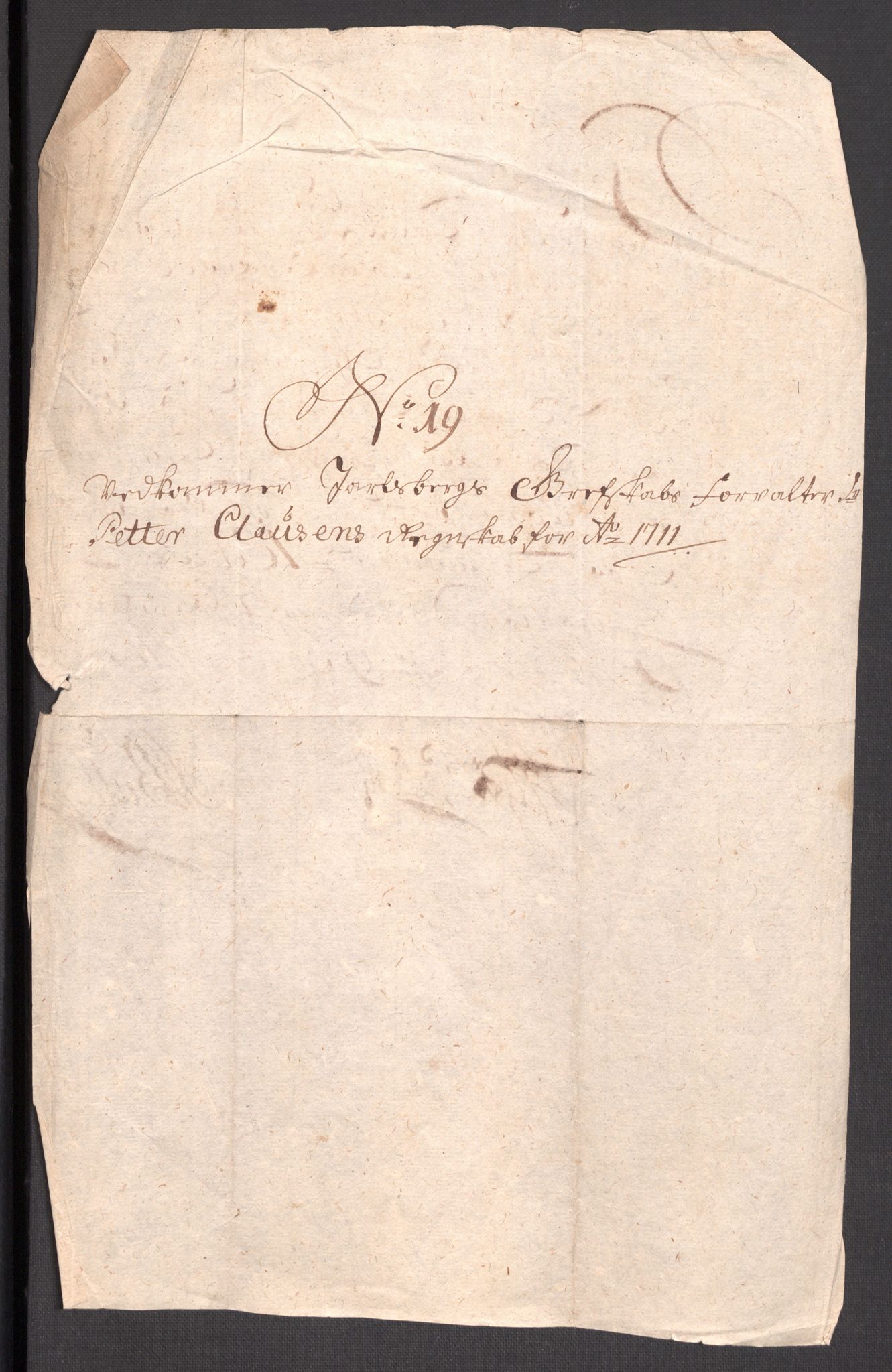 Rentekammeret inntil 1814, Reviderte regnskaper, Fogderegnskap, AV/RA-EA-4092/R32/L1876: Fogderegnskap Jarlsberg grevskap, 1711, p. 443