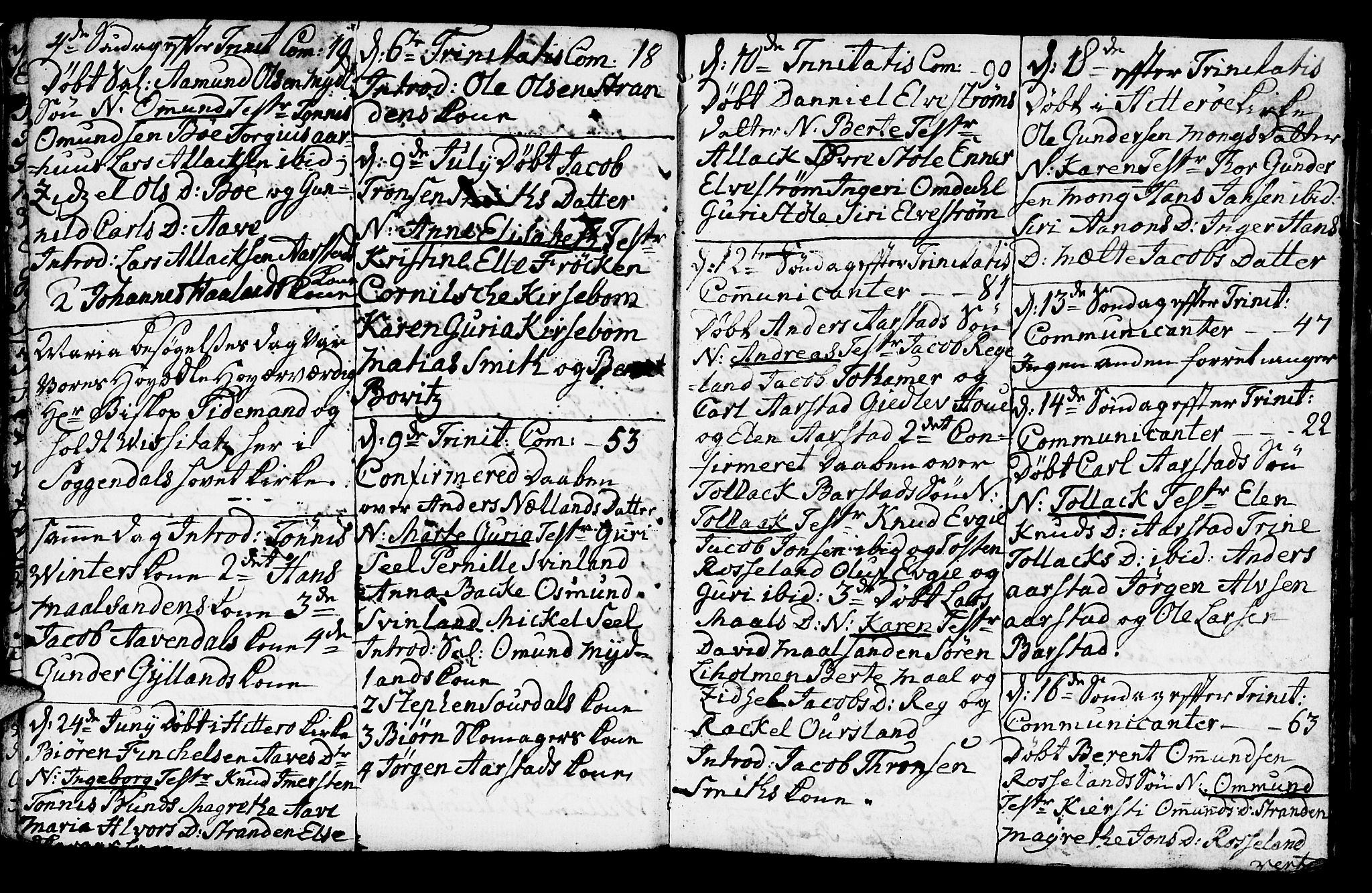 Sokndal sokneprestkontor, AV/SAST-A-101808: Parish register (official) no. A 4, 1762-1811