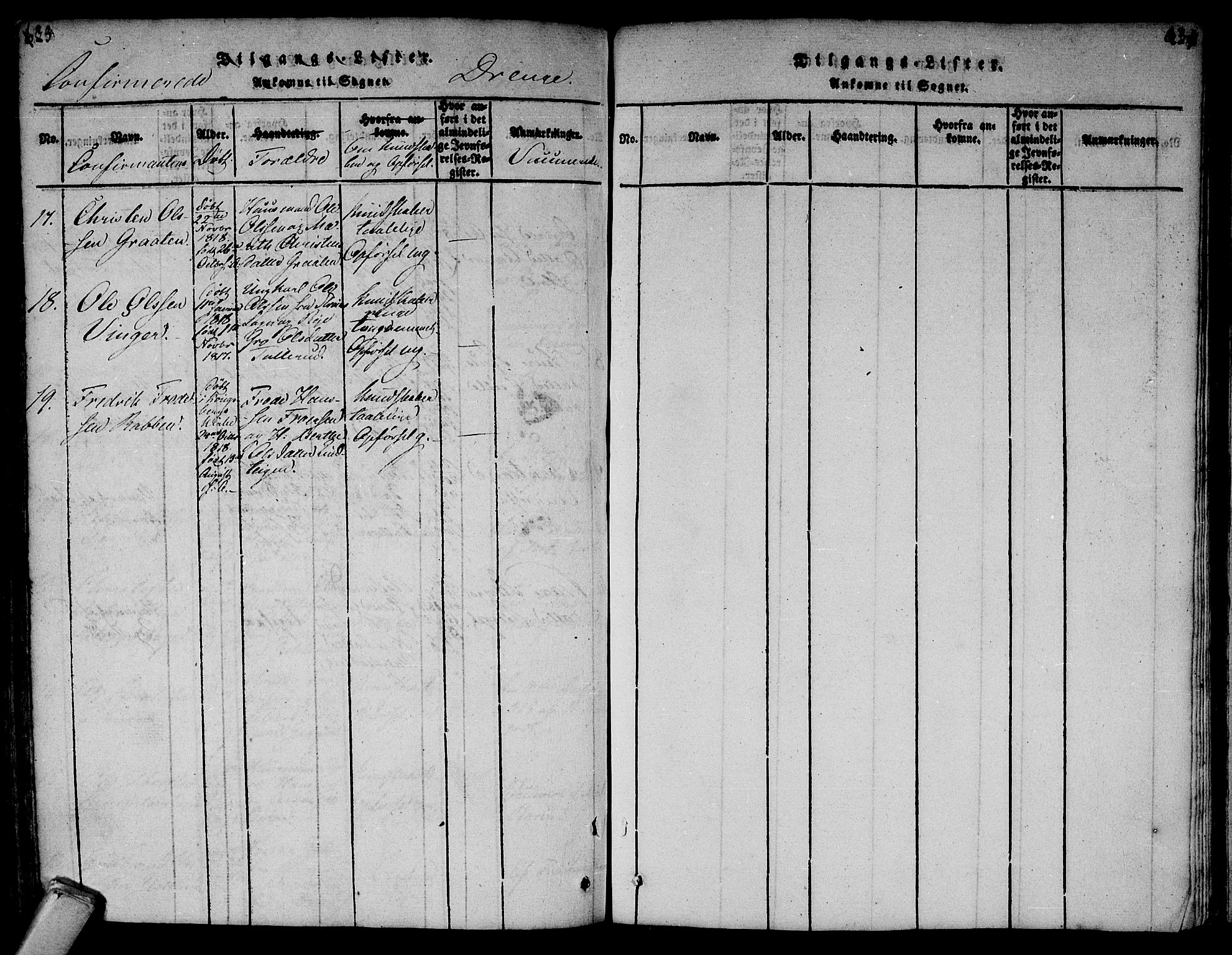 Flesberg kirkebøker, AV/SAKO-A-18/F/Fa/L0005: Parish register (official) no. I 5, 1816-1834, p. 633-634