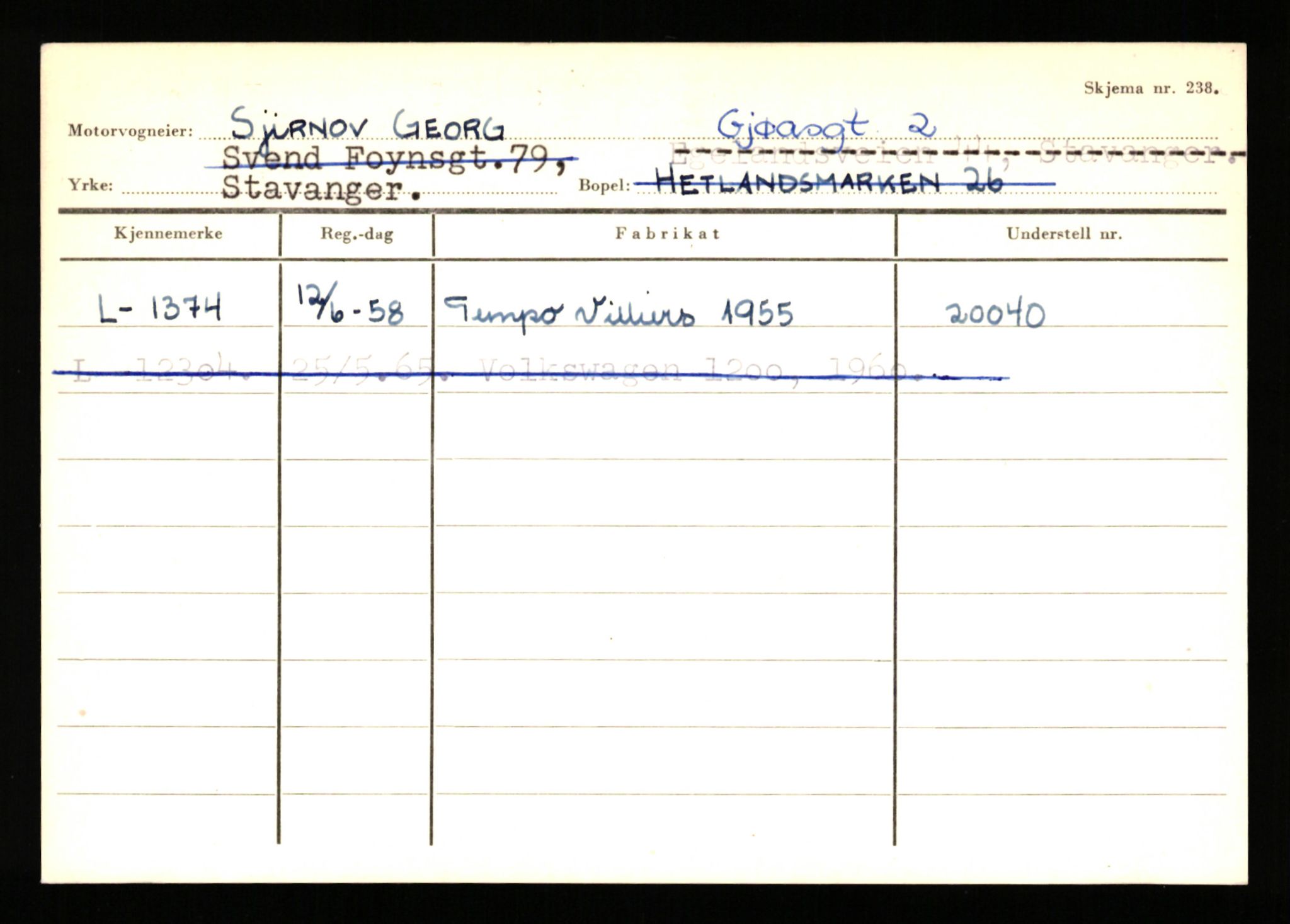 Stavanger trafikkstasjon, AV/SAST-A-101942/0/H/L0033: Scala - Skeibrok, 1930-1971, p. 2176