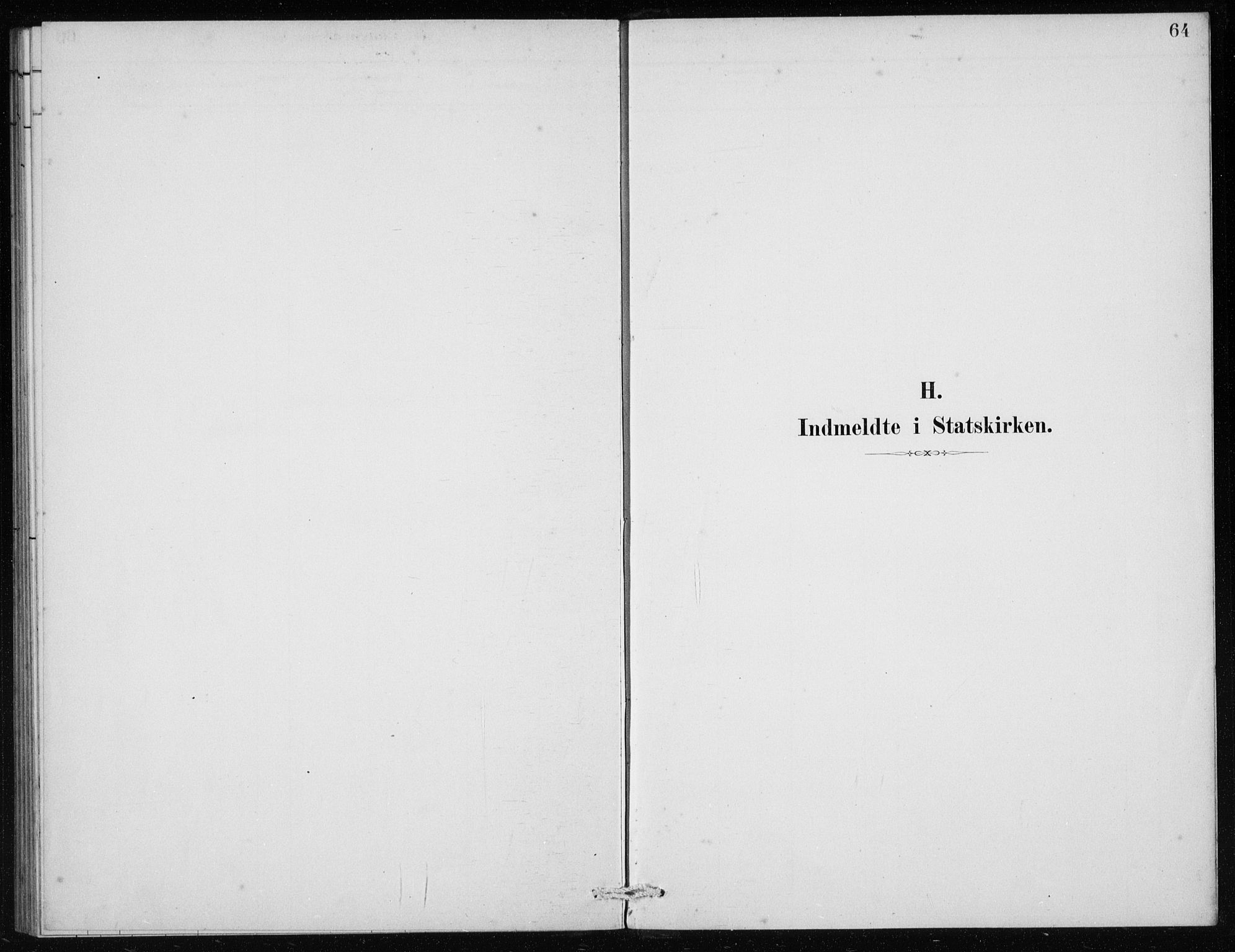 Manger sokneprestembete, AV/SAB-A-76801/H/Haa: Parish register (official) no. E  1, 1881-1890, p. 64