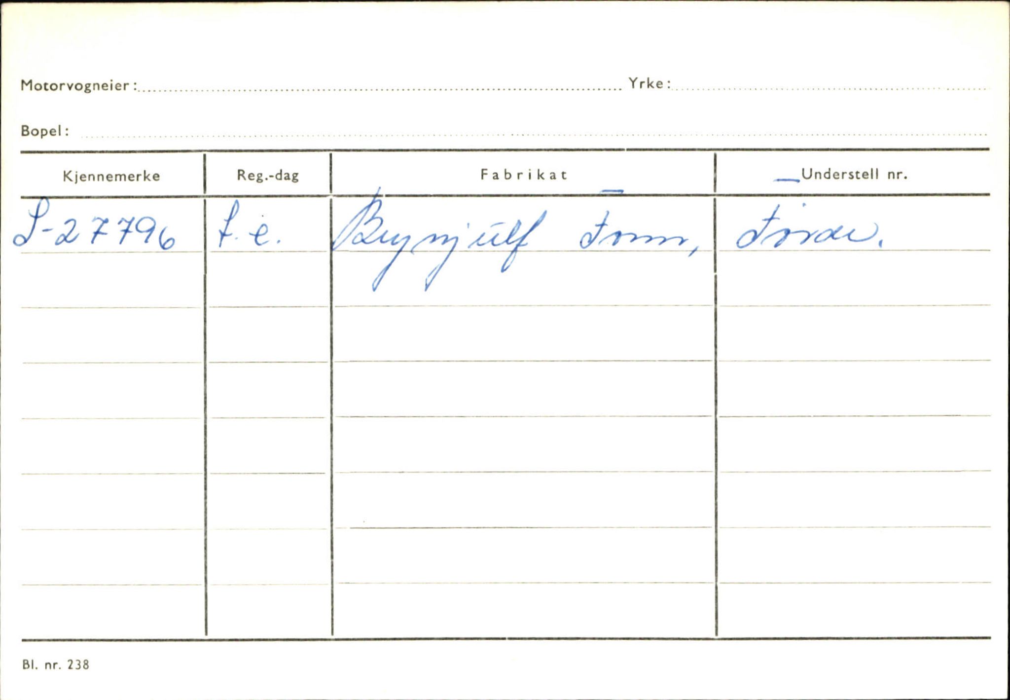 Statens vegvesen, Sogn og Fjordane vegkontor, AV/SAB-A-5301/4/F/L0132: Eigarregister Askvoll A-Å. Balestrand A-Å, 1945-1975, p. 2351