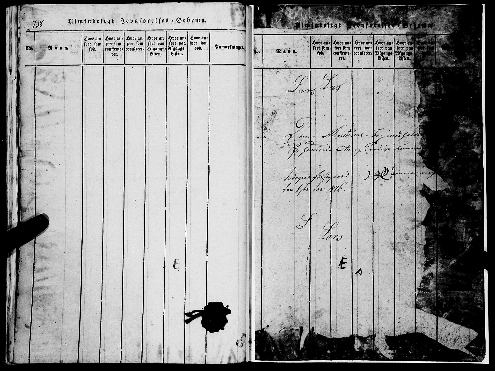Stryn Sokneprestembete, AV/SAB-A-82501: Parish register (copy) no. C 1, 1801-1845, p. 738-739