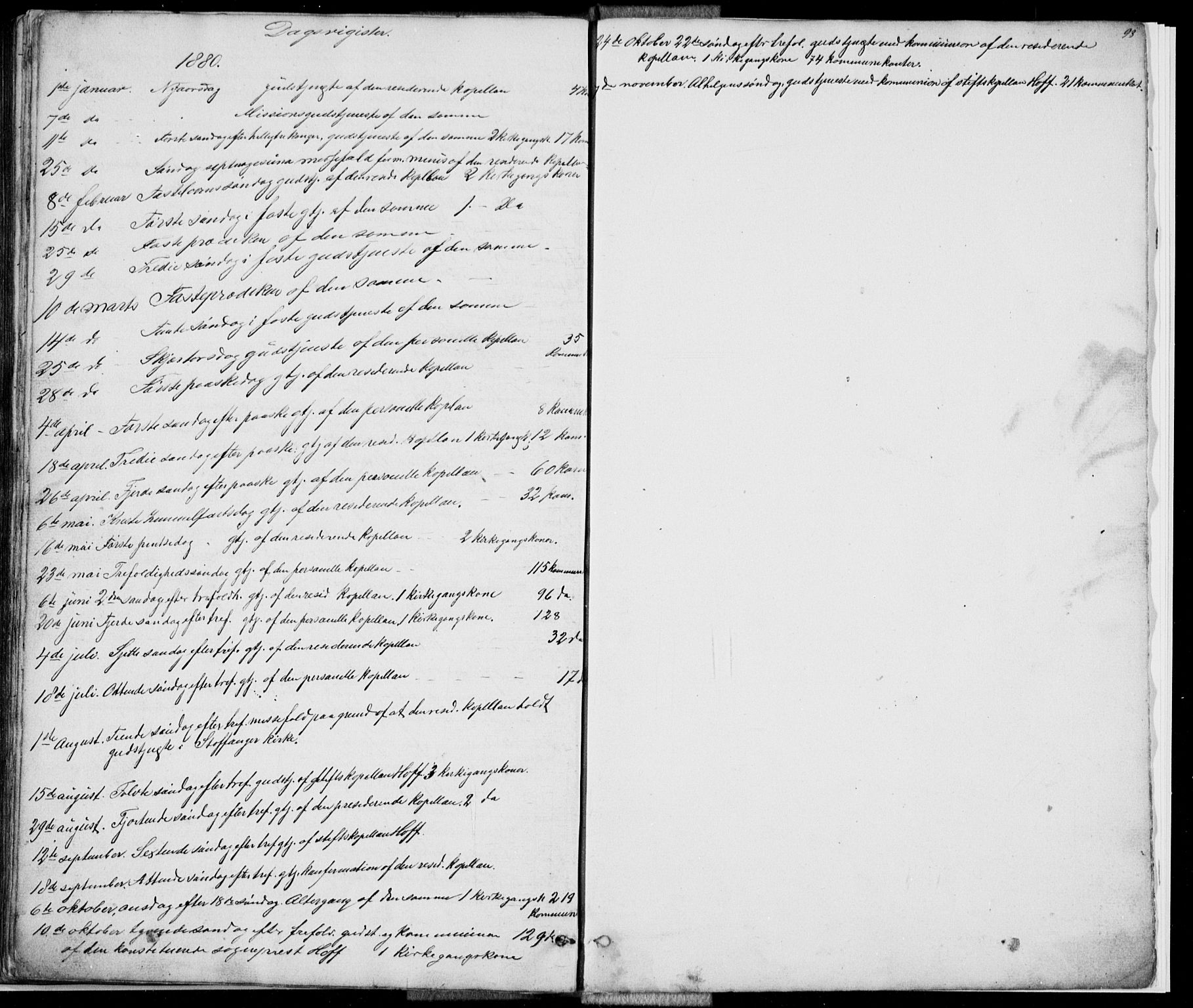 Førde sokneprestembete, SAB/A-79901/H/Hab: Parish register (copy) no. E 0, 1853-1880, p. 93