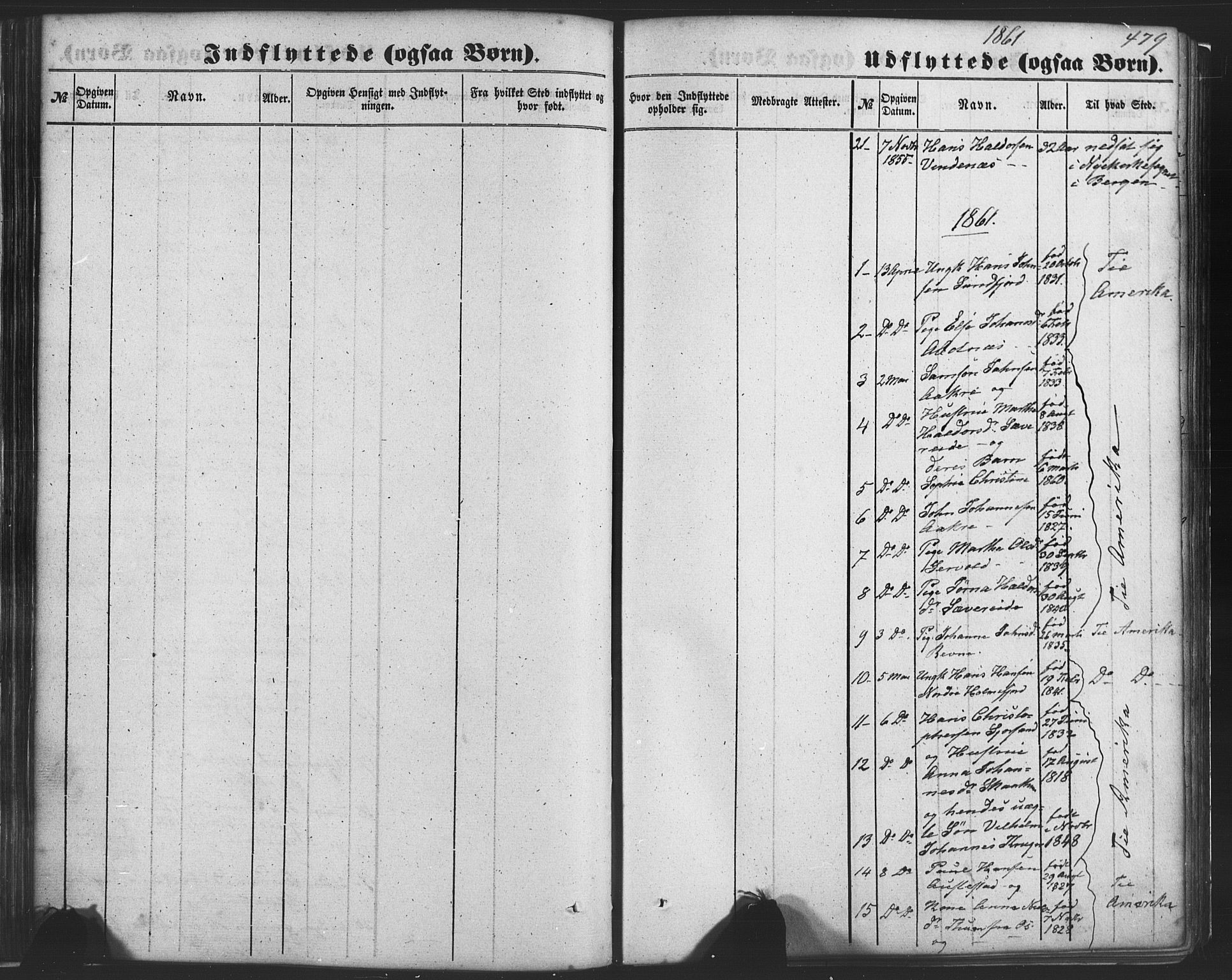 Fusa sokneprestembete, SAB/A-75401/H/Haa: Parish register (official) no. A 1II, 1855-1879, p. 479